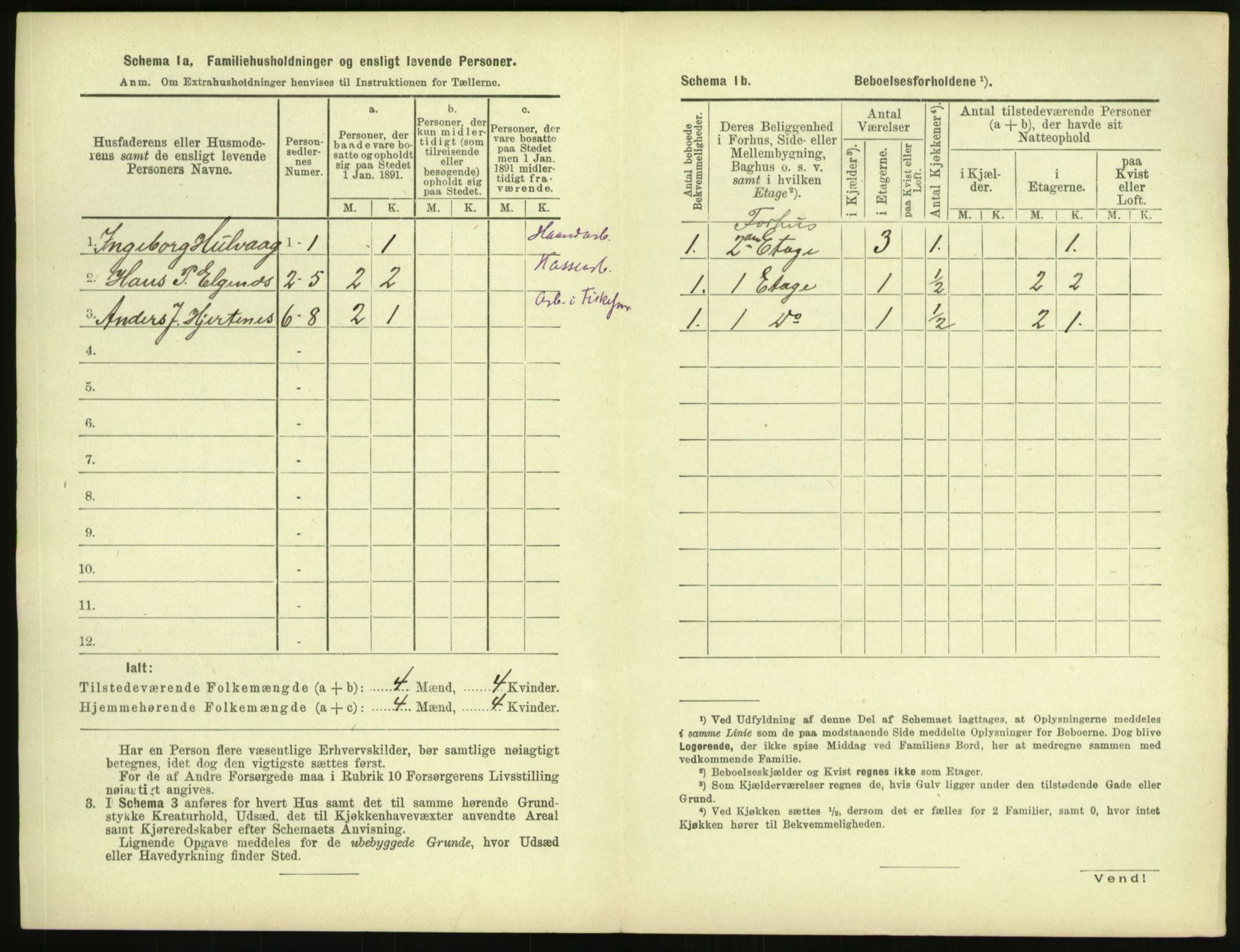 RA, 1891 census for 1503 Kristiansund, 1891, p. 217