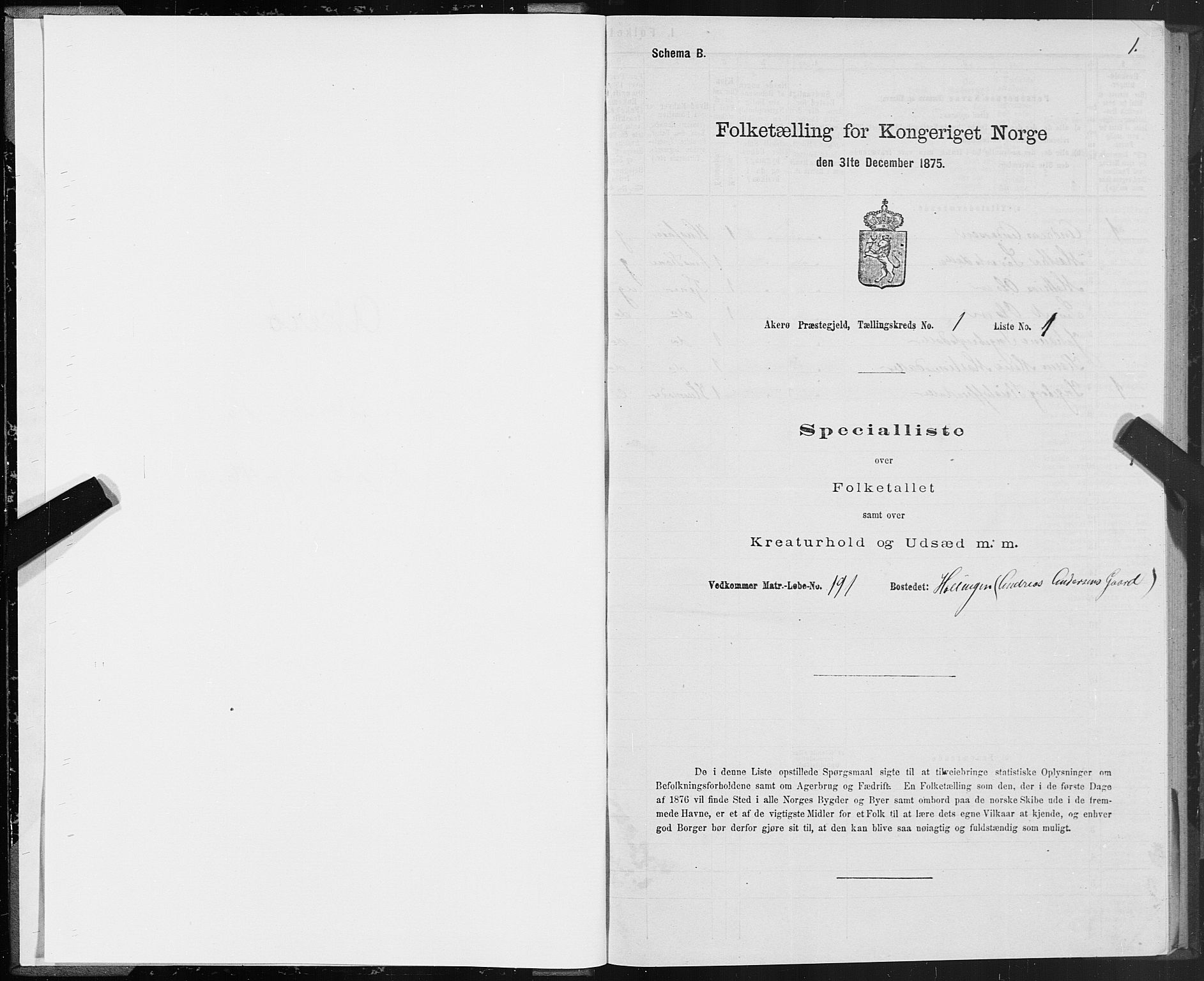 SAT, 1875 census for 1545P Aukra, 1875, p. 1001