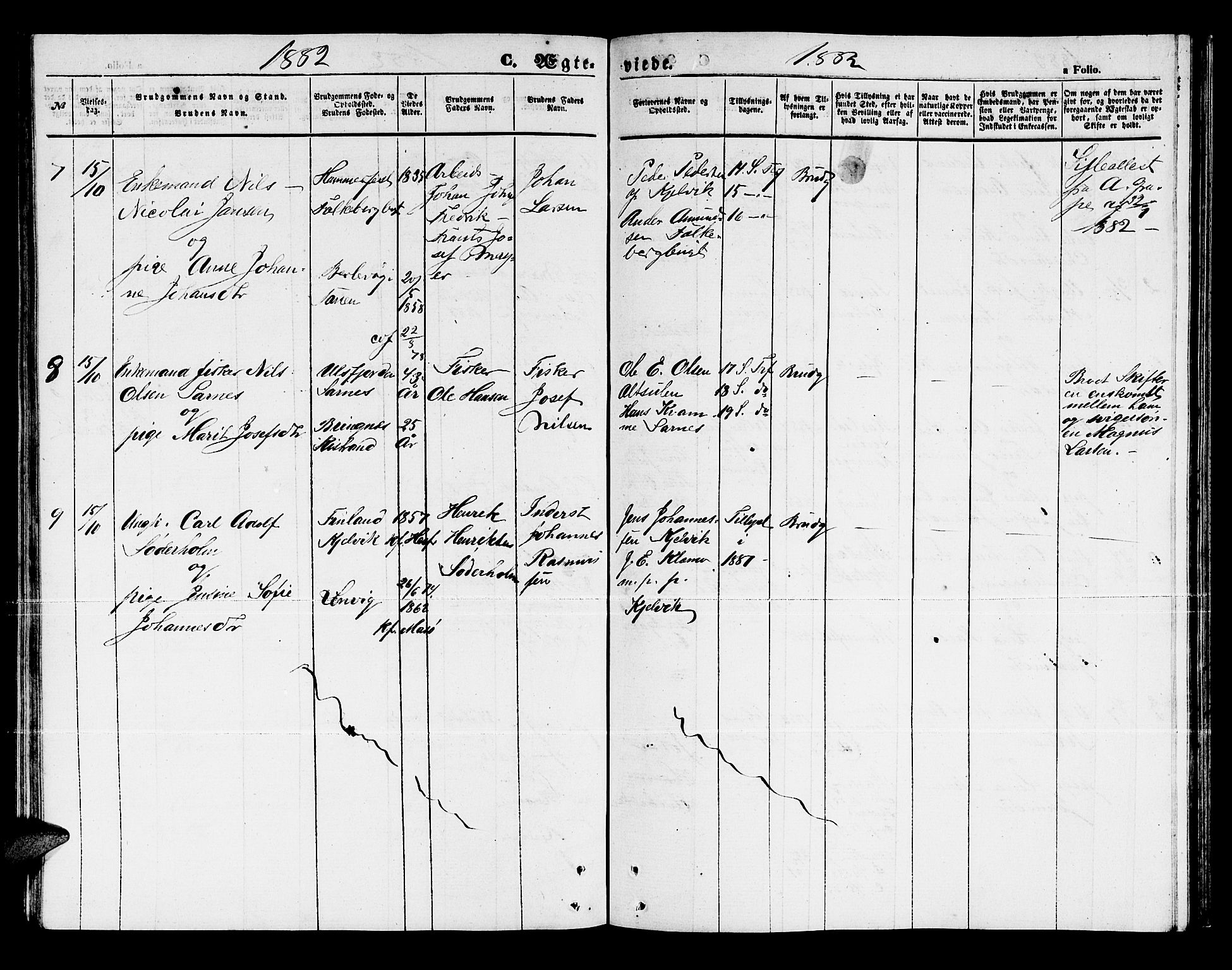 Måsøy sokneprestkontor, AV/SATØ-S-1348/H/Hb/L0003klokker: Parish register (copy) no. 3, 1861-1886