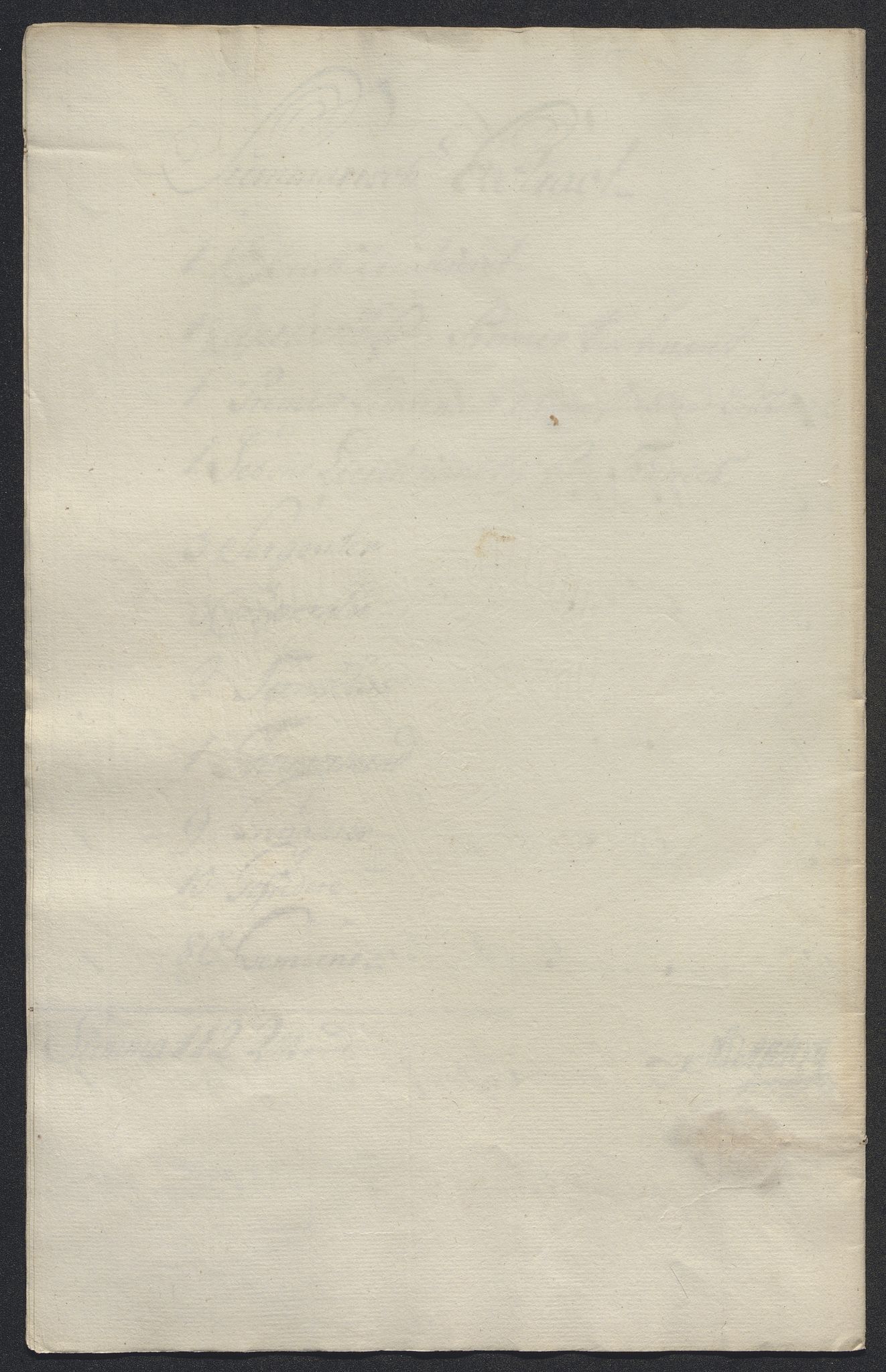 Kommanderende general (KG I) med Det norske krigsdirektorium, AV/RA-EA-5419/E/Ec/L0021: Ruller over nedkommanderte mannskap, 1758-1762, p. 282