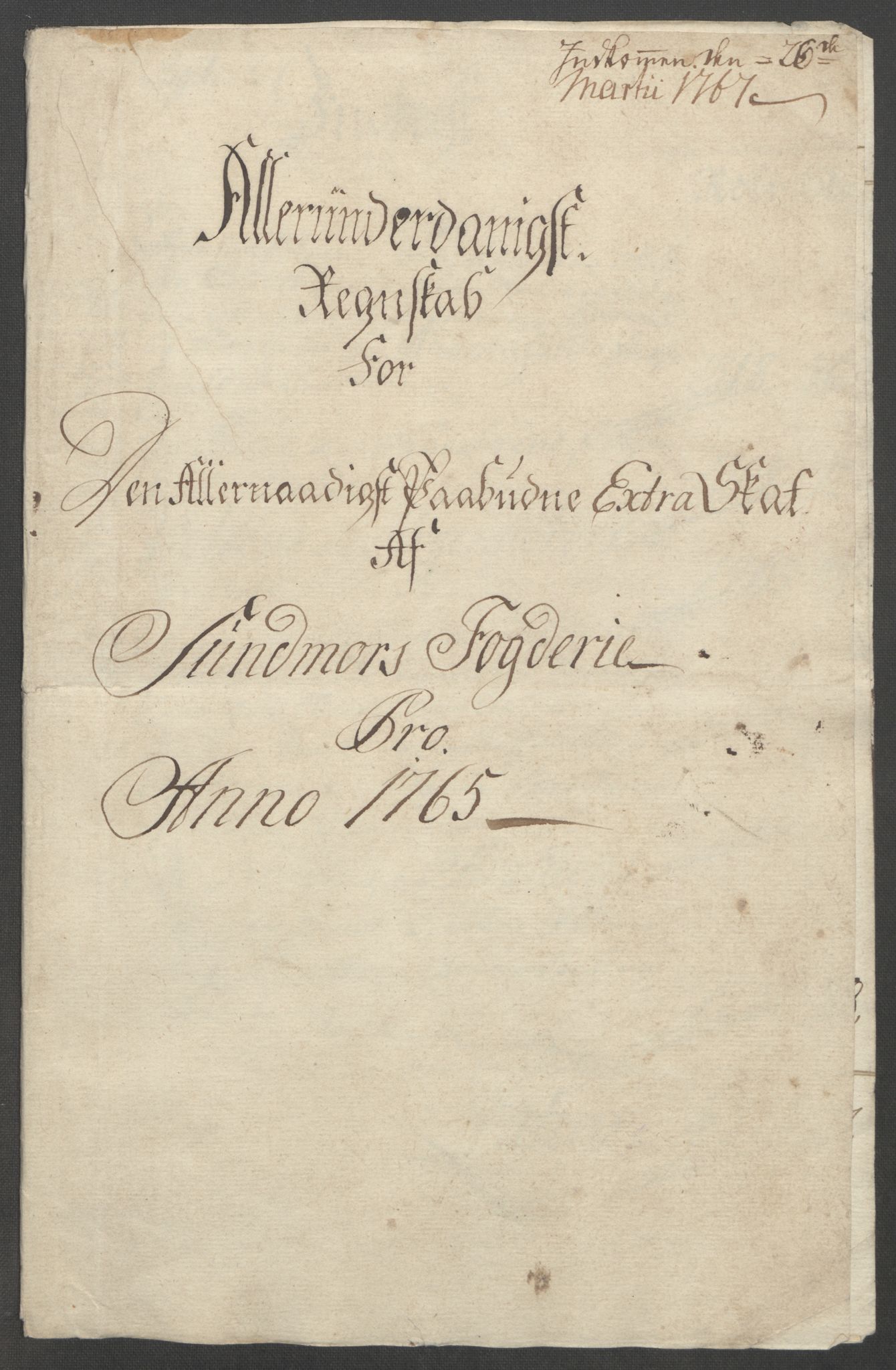 Rentekammeret inntil 1814, Reviderte regnskaper, Fogderegnskap, RA/EA-4092/R54/L3645: Ekstraskatten Sunnmøre, 1762-1772, p. 58