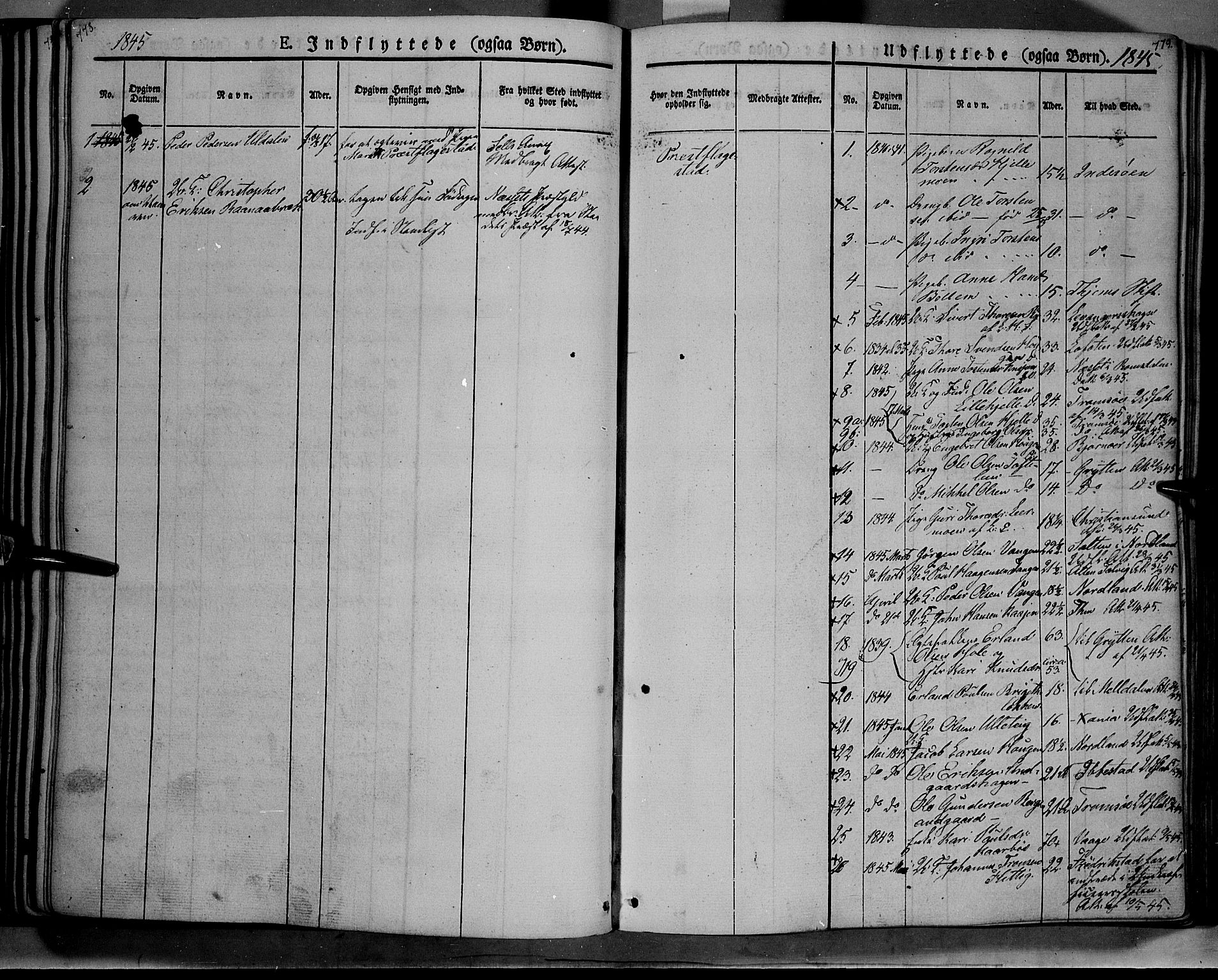 Lesja prestekontor, SAH/PREST-068/H/Ha/Haa/L0006: Parish register (official) no. 6B, 1843-1854, p. 778-779