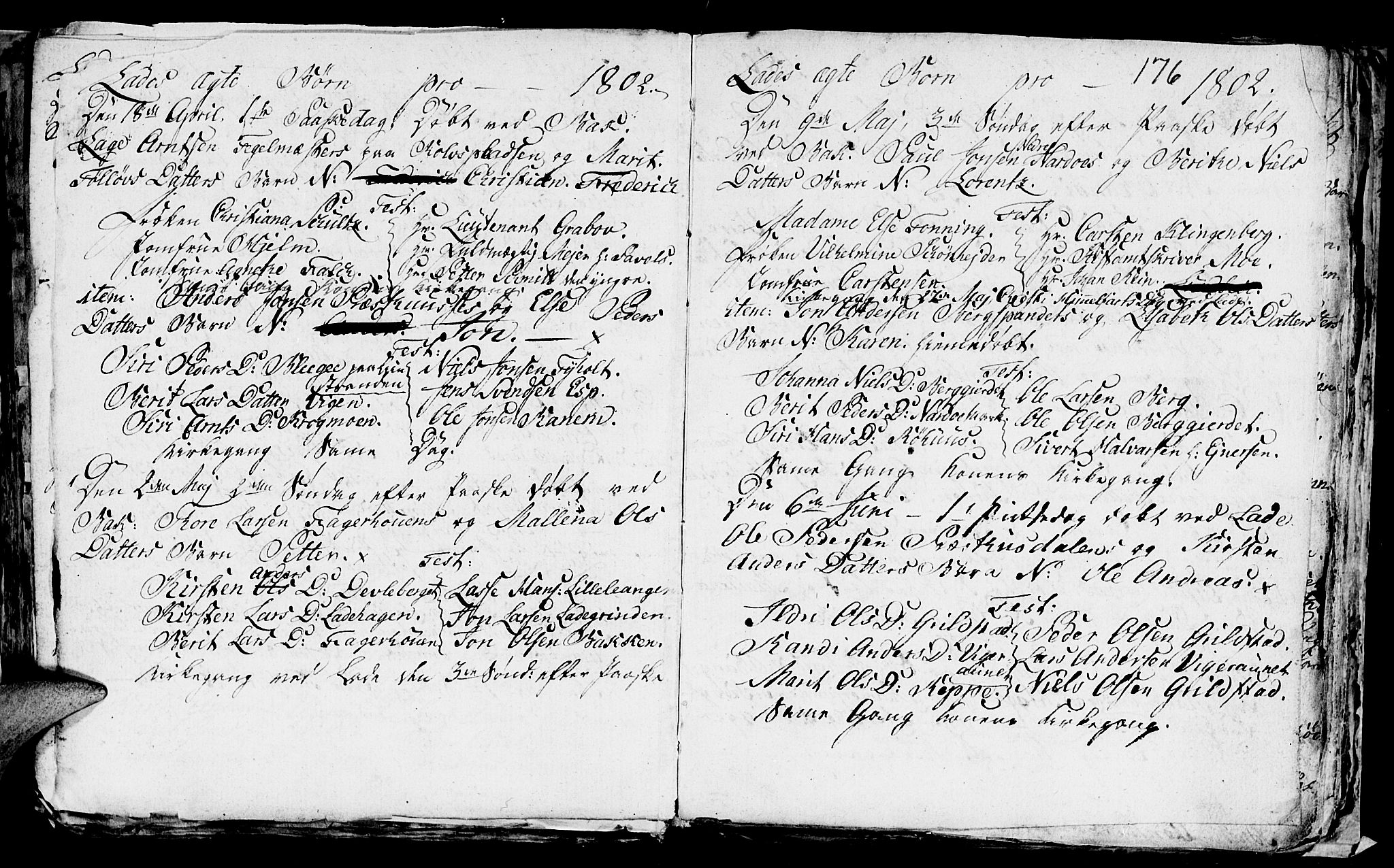 Ministerialprotokoller, klokkerbøker og fødselsregistre - Sør-Trøndelag, SAT/A-1456/606/L0305: Parish register (copy) no. 606C01, 1757-1819, p. 176