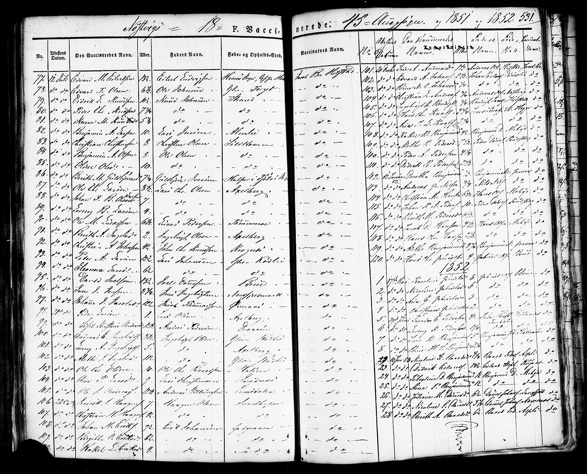 Ministerialprotokoller, klokkerbøker og fødselsregistre - Nordland, SAT/A-1459/814/L0224: Parish register (official) no. 814A05, 1834-1874, p. 531