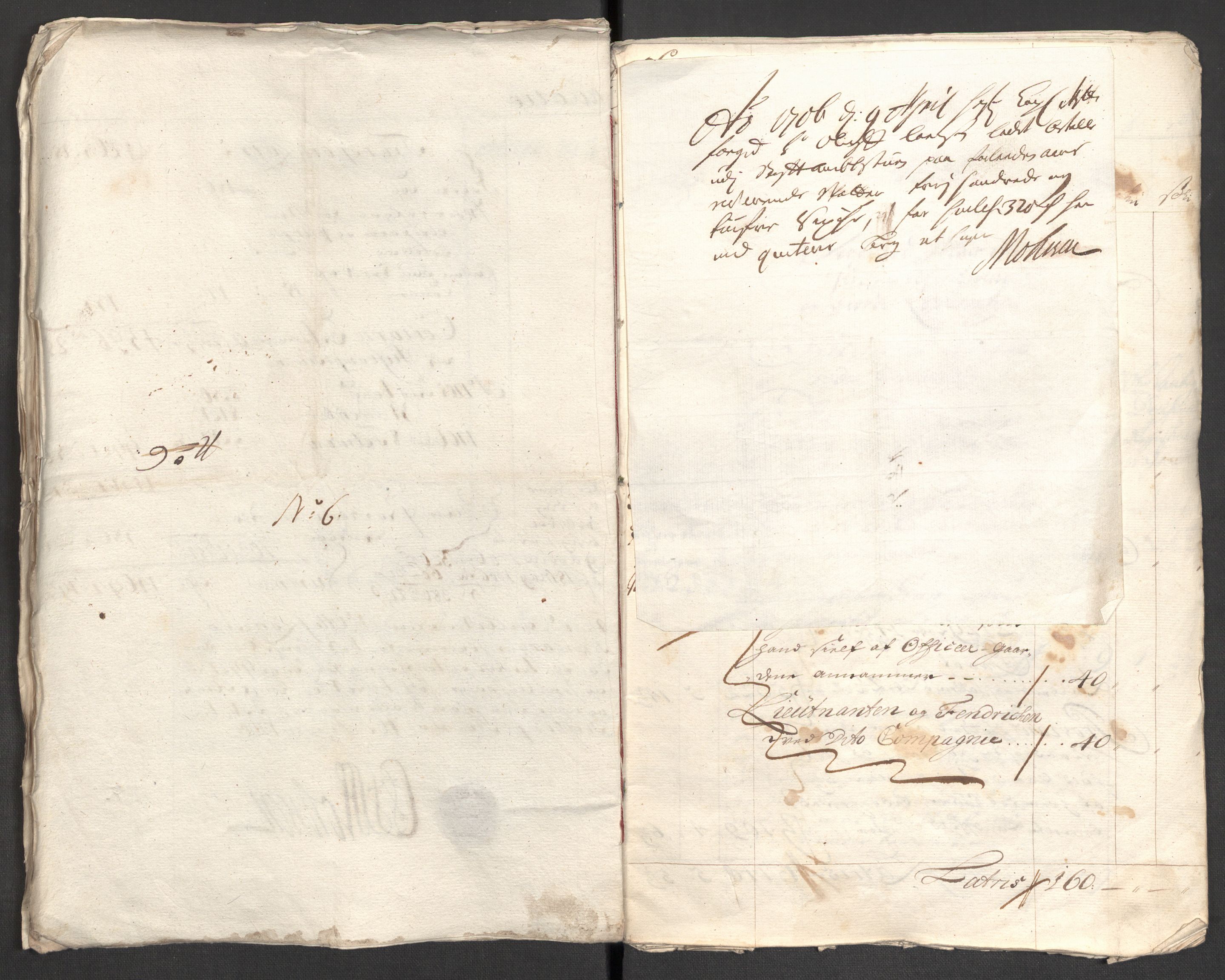 Rentekammeret inntil 1814, Reviderte regnskaper, Fogderegnskap, AV/RA-EA-4092/R48/L2983: Fogderegnskap Sunnhordland og Hardanger, 1705, p. 13