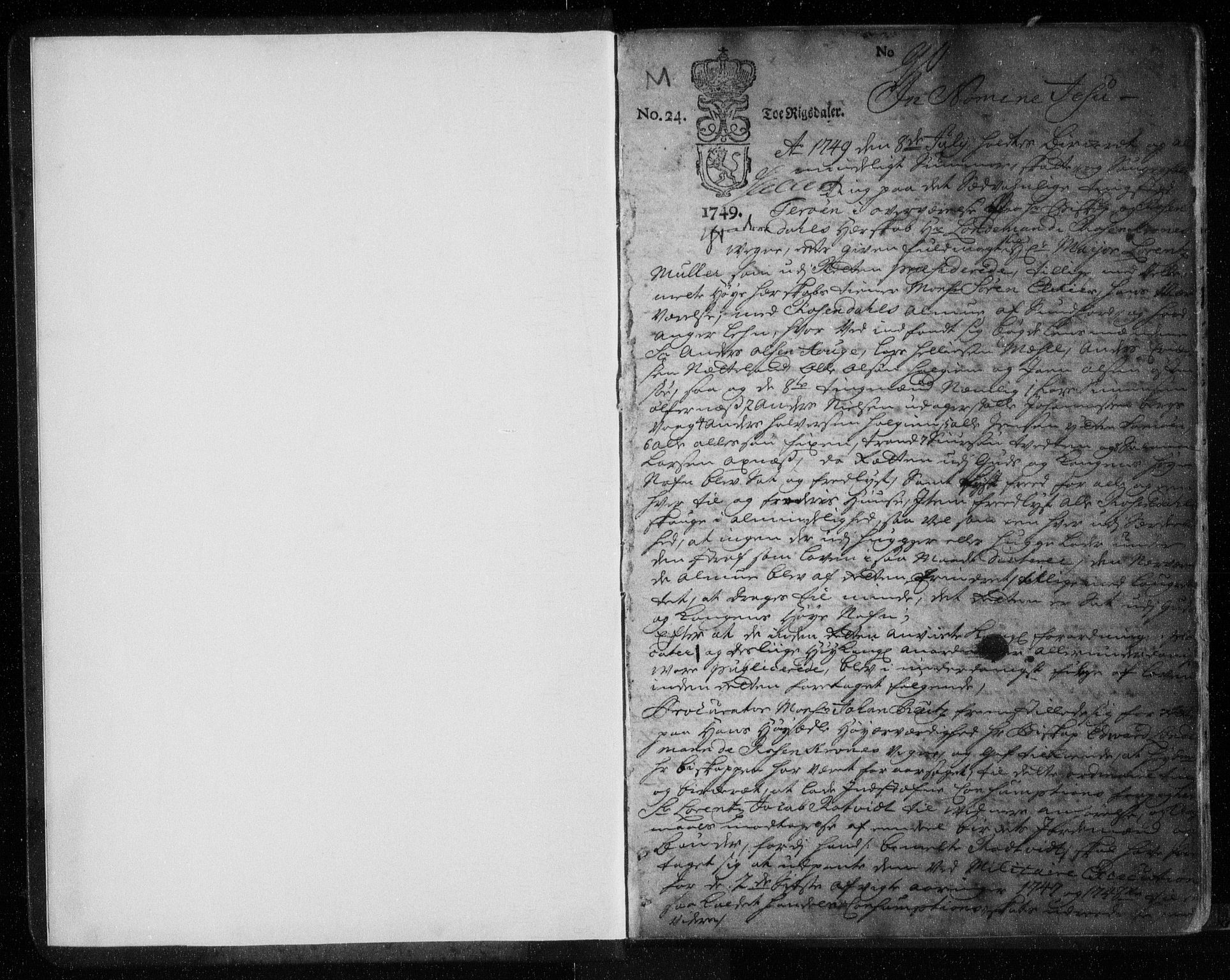Hardanger og Voss sorenskriveri, SAB/A-2501/1/1A/1Aa/L0004: Tingbok for Rosendal, 1749-1816