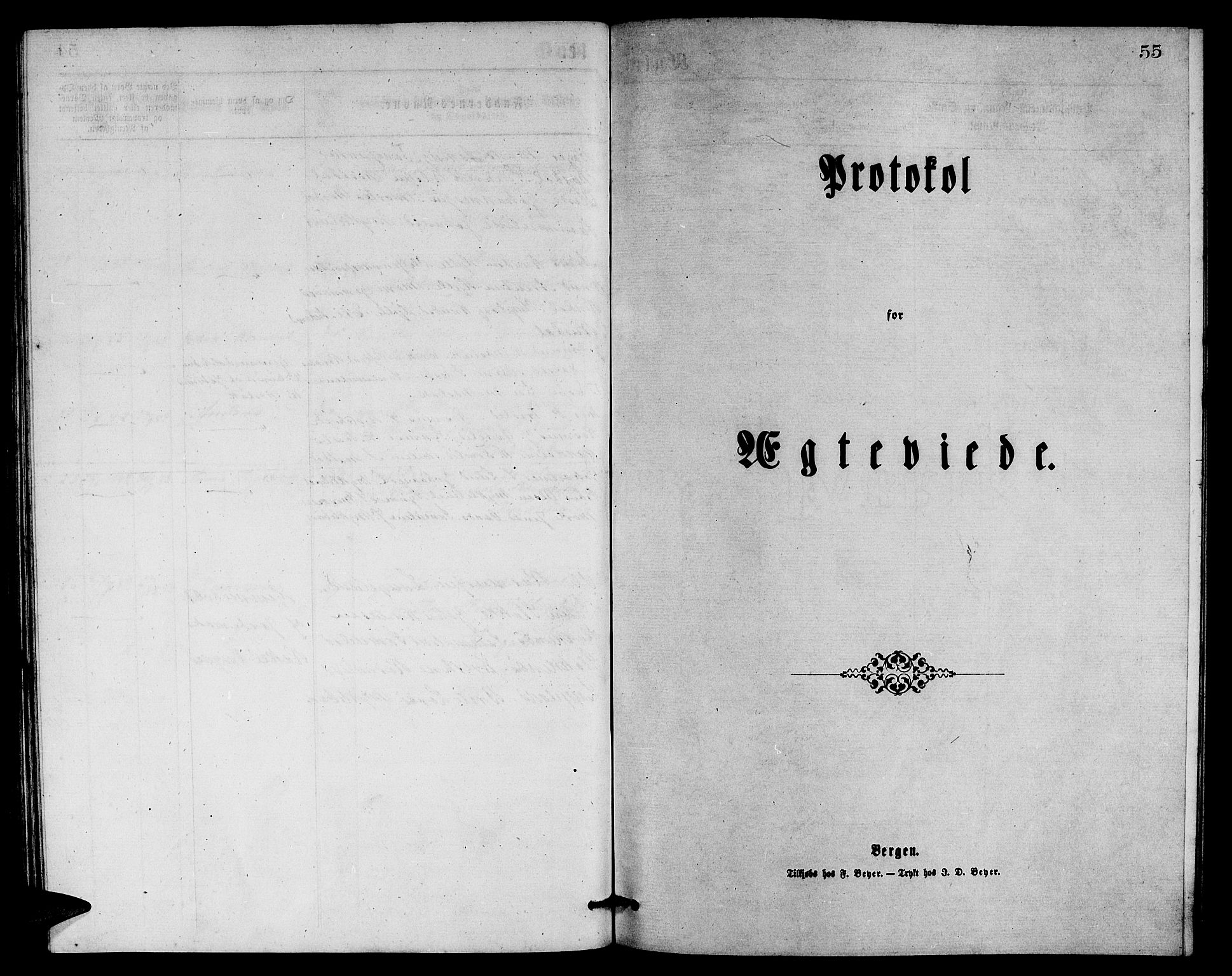 Eid sokneprestembete, SAB/A-82301/H/Hab/Habb/L0001: Parish register (copy) no. B 1, 1877-1882, p. 55