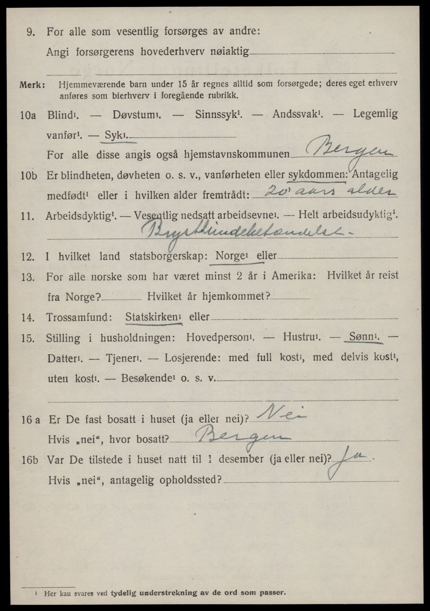 SAT, 1920 census for Ørsta, 1920, p. 2751