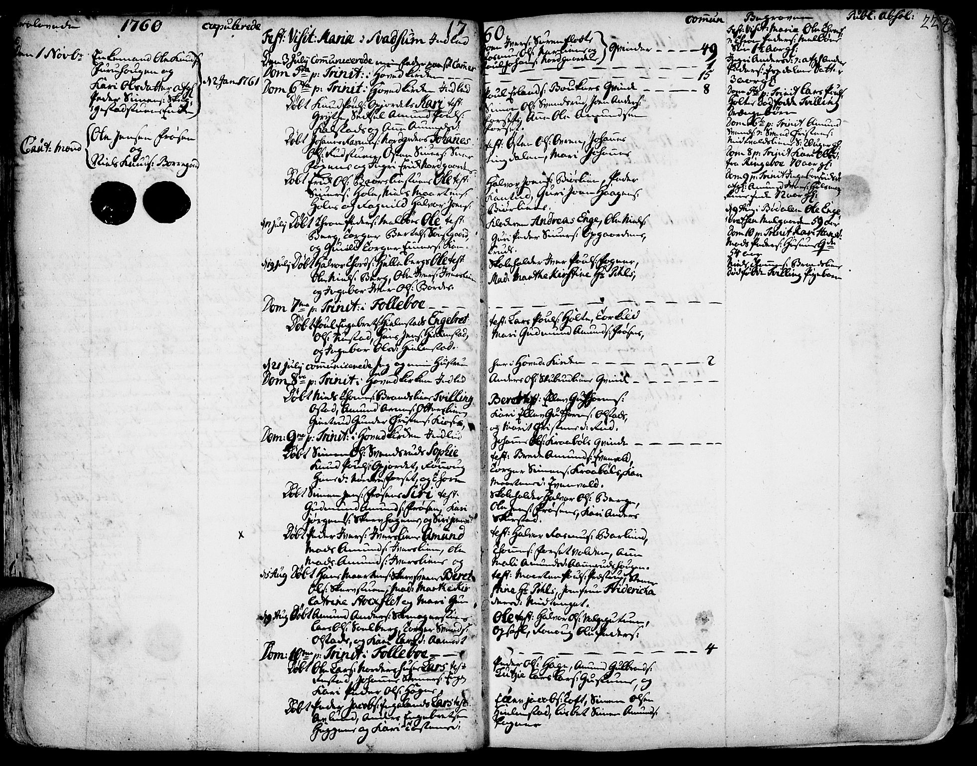 Gausdal prestekontor, SAH/PREST-090/H/Ha/Haa/L0003: Parish register (official) no. 3, 1758-1809, p. 22