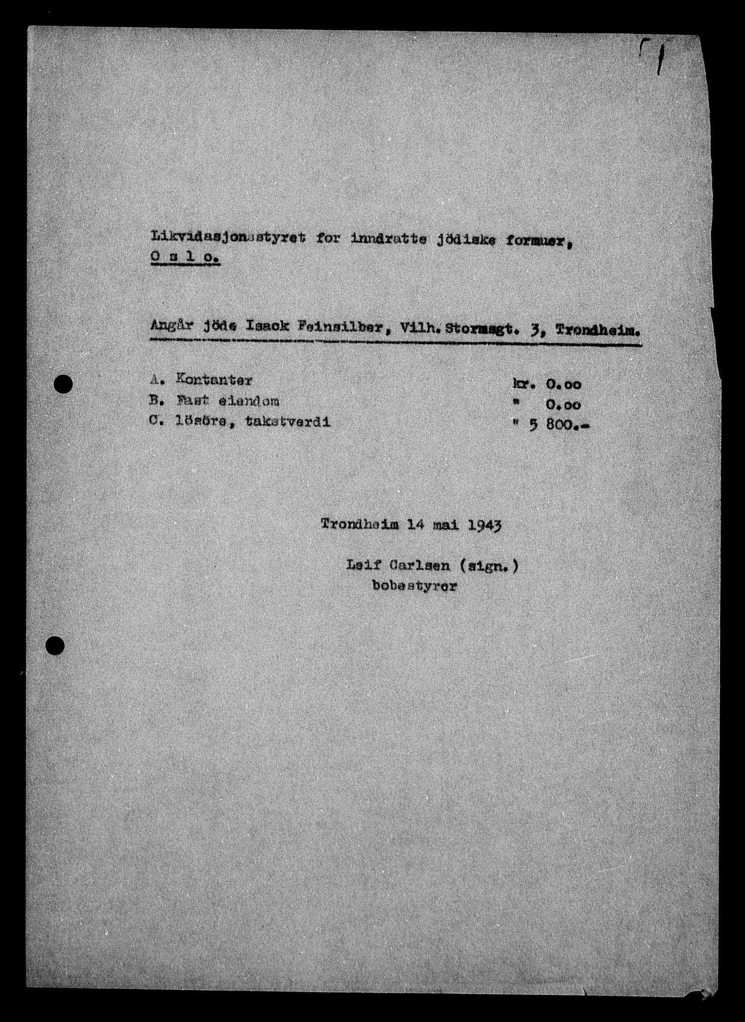 Justisdepartementet, Tilbakeføringskontoret for inndratte formuer, RA/S-1564/H/Hc/Hca/L0895: --, 1945-1947, p. 42