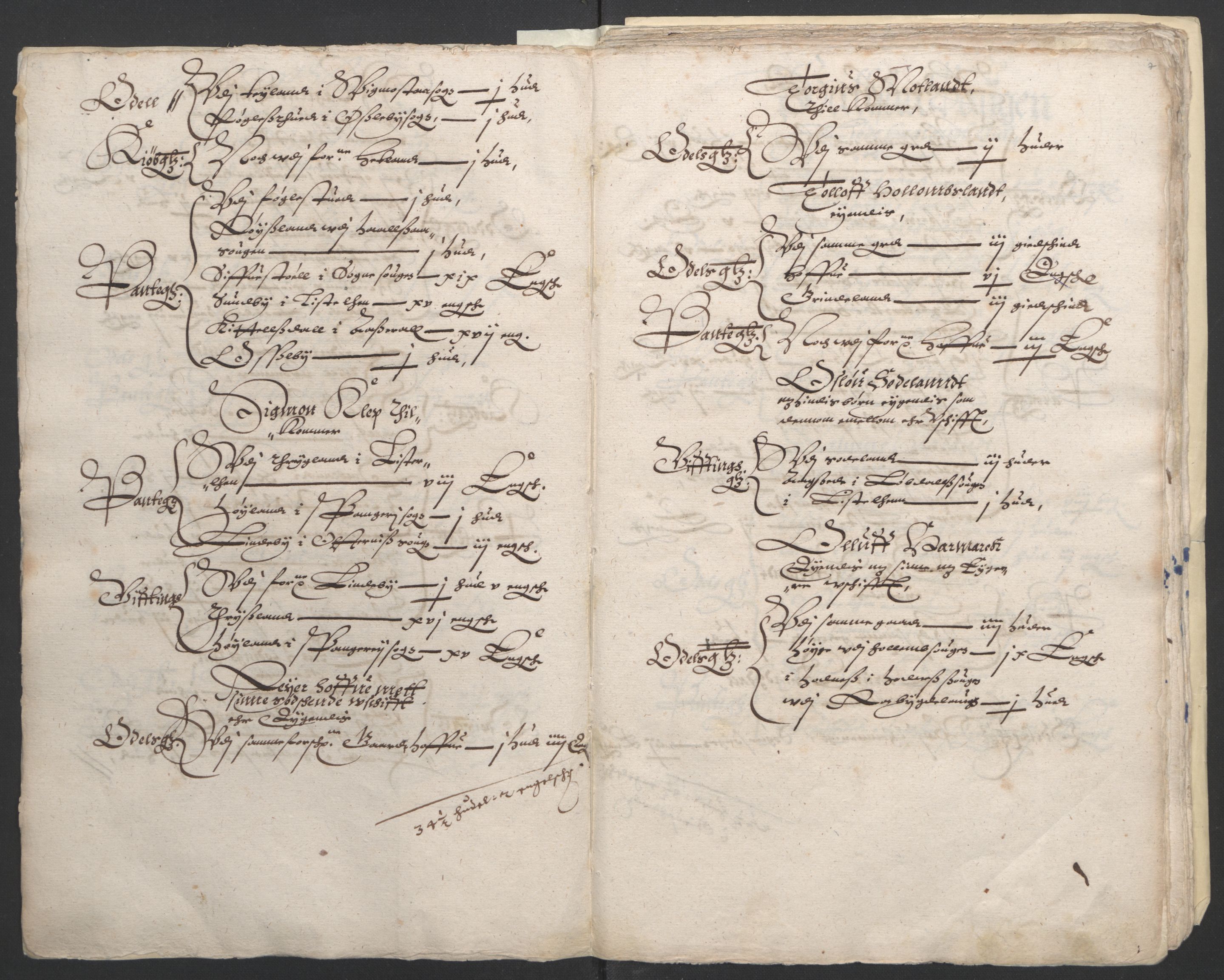 Stattholderembetet 1572-1771, AV/RA-EA-2870/Ek/L0010/0001: Jordebøker til utlikning av rosstjeneste 1624-1626: / Odelsjordebøker for Agdesiden len, 1624, p. 103