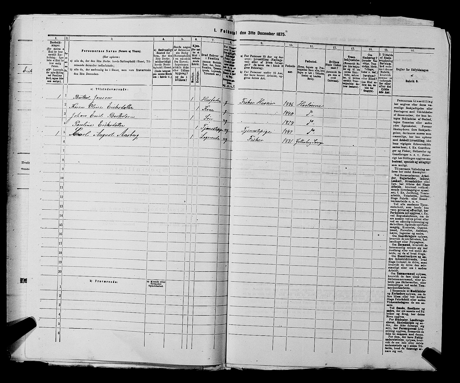 RA, 1875 census for 0111P Hvaler, 1875, p. 727