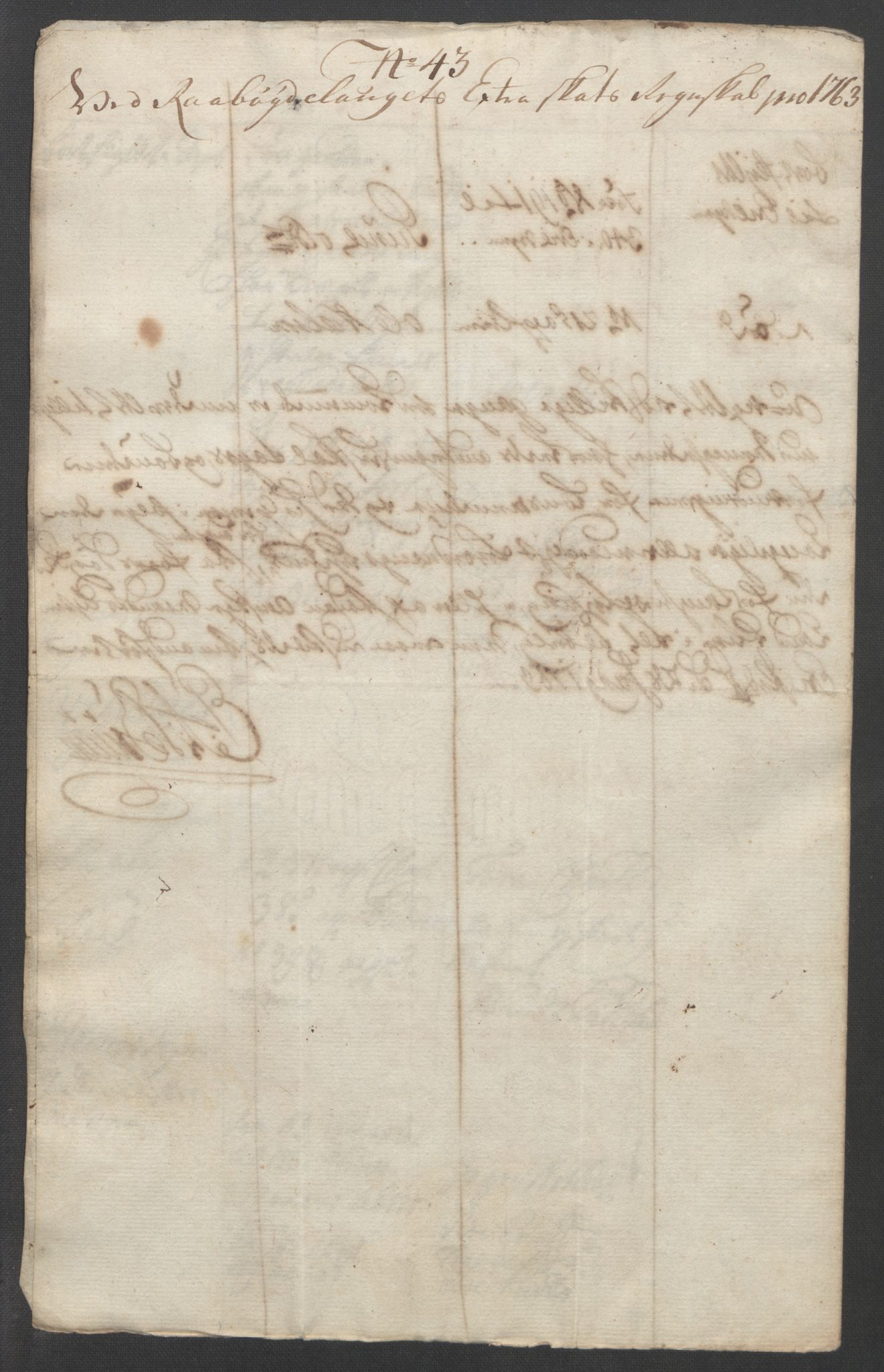 Rentekammeret inntil 1814, Reviderte regnskaper, Fogderegnskap, AV/RA-EA-4092/R40/L2517: Ekstraskatten Råbyggelag, 1762-1763, p. 387