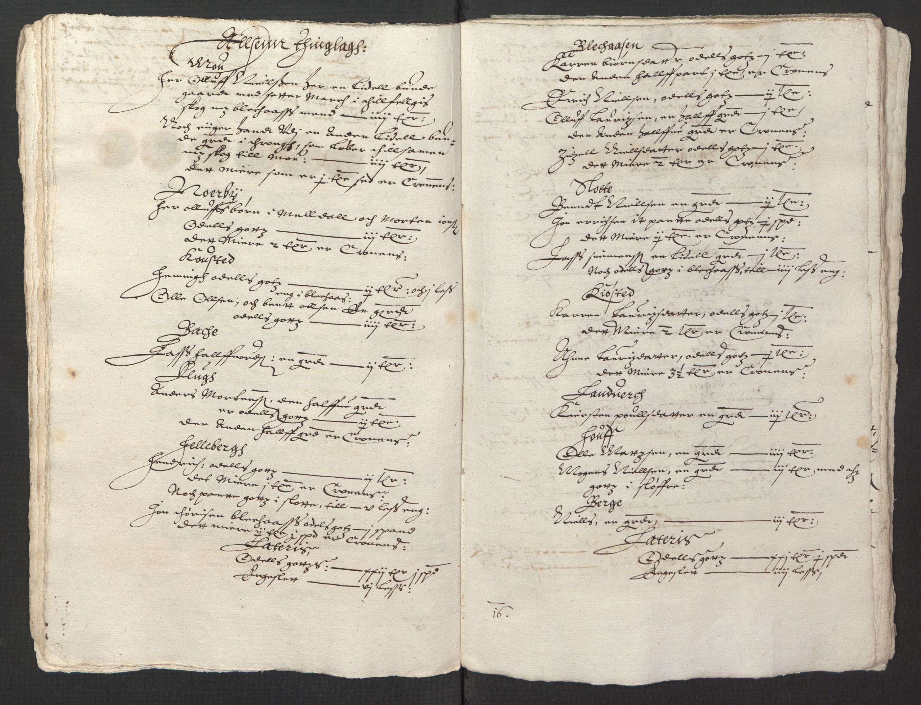 Stattholderembetet 1572-1771, RA/EA-2870/Ek/L0013/0001: Jordebøker til utlikning av rosstjeneste 1624-1626: / Odelsjordebøker for Trondheim len, 1624-1625, p. 111