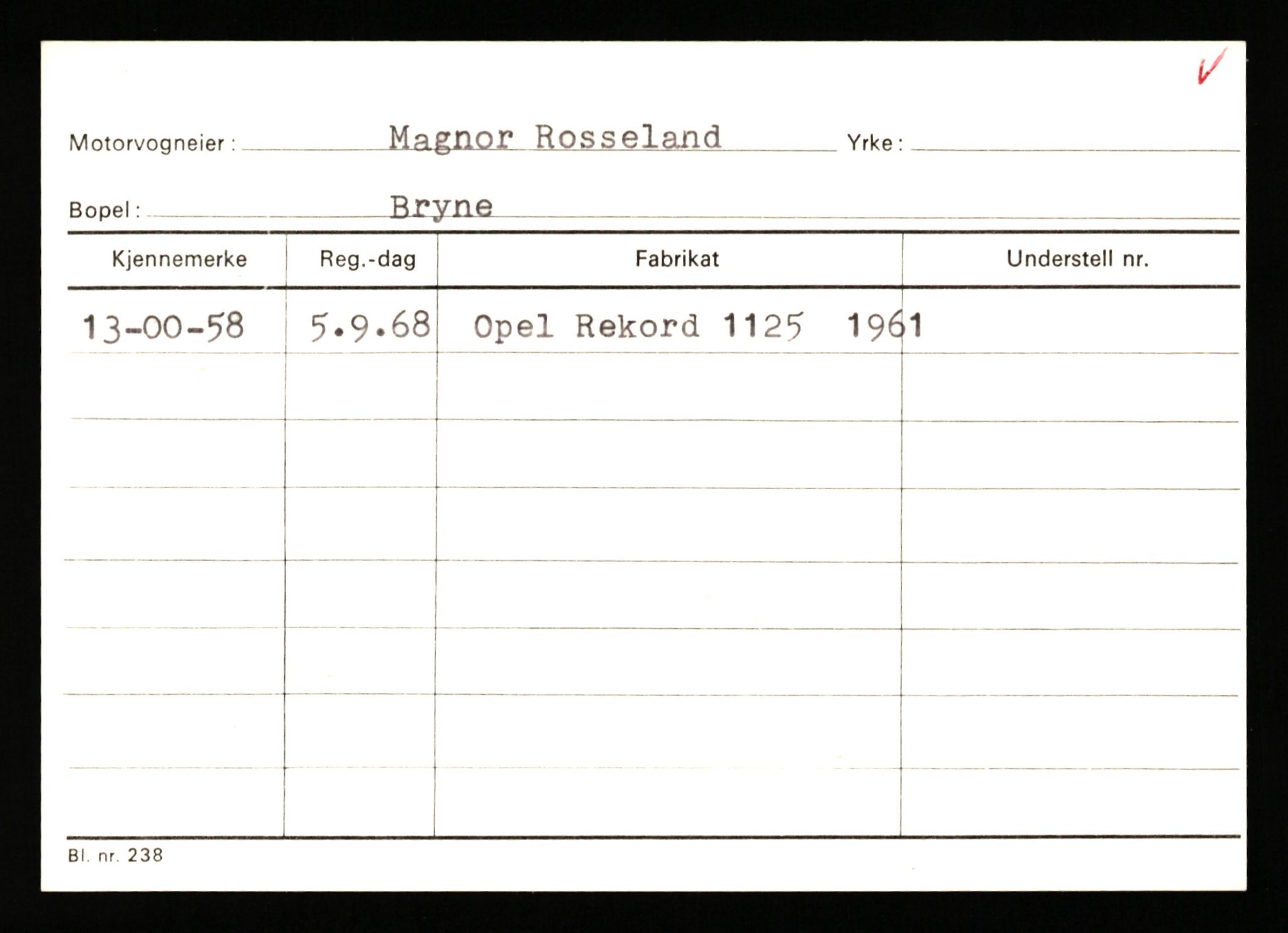 Stavanger trafikkstasjon, AV/SAST-A-101942/0/G/L0010: Registreringsnummer: 130000 - 239953, 1930-1971, p. 3