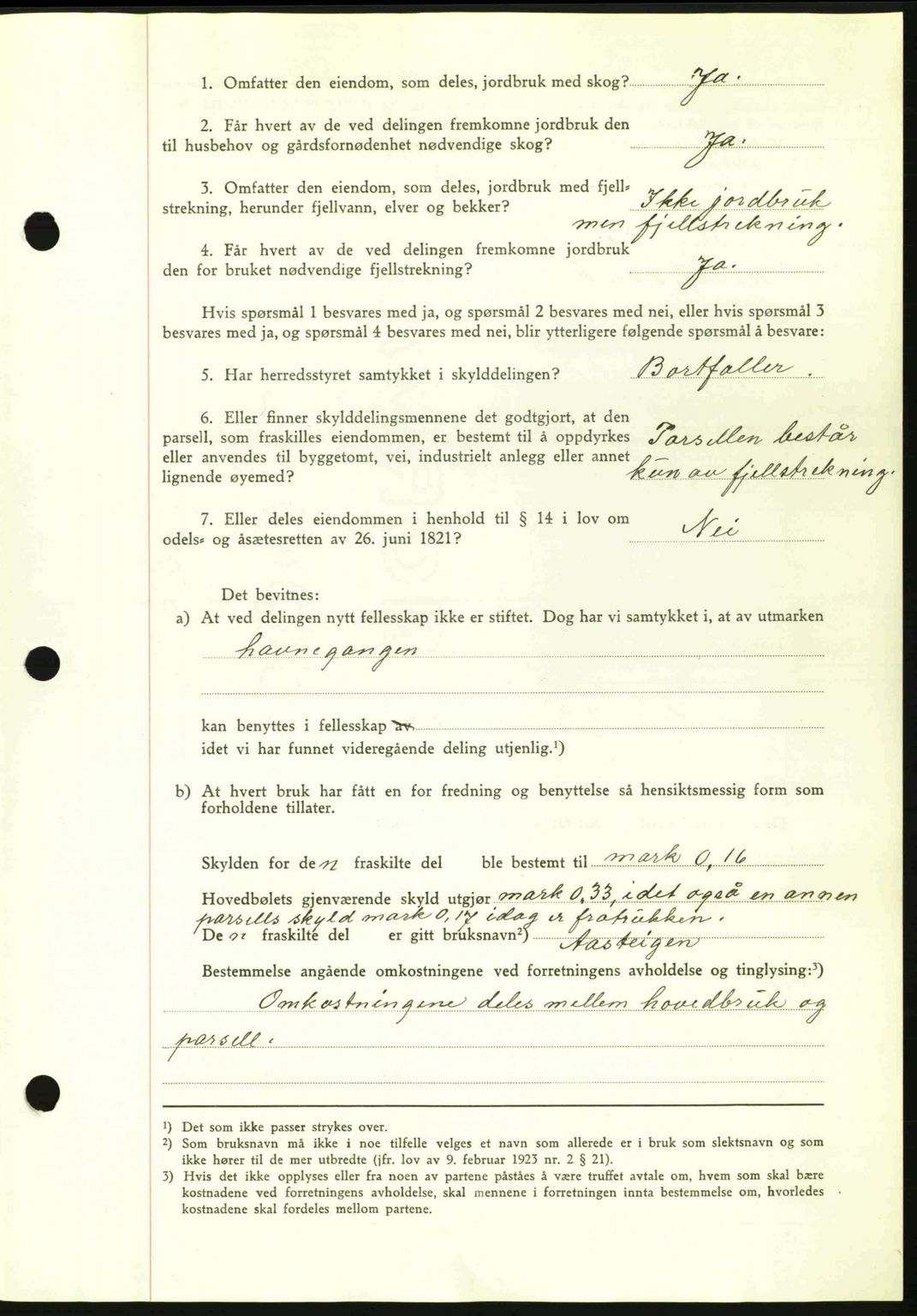 Romsdal sorenskriveri, AV/SAT-A-4149/1/2/2C: Mortgage book no. A11, 1941-1942, Diary no: : 1999/1941