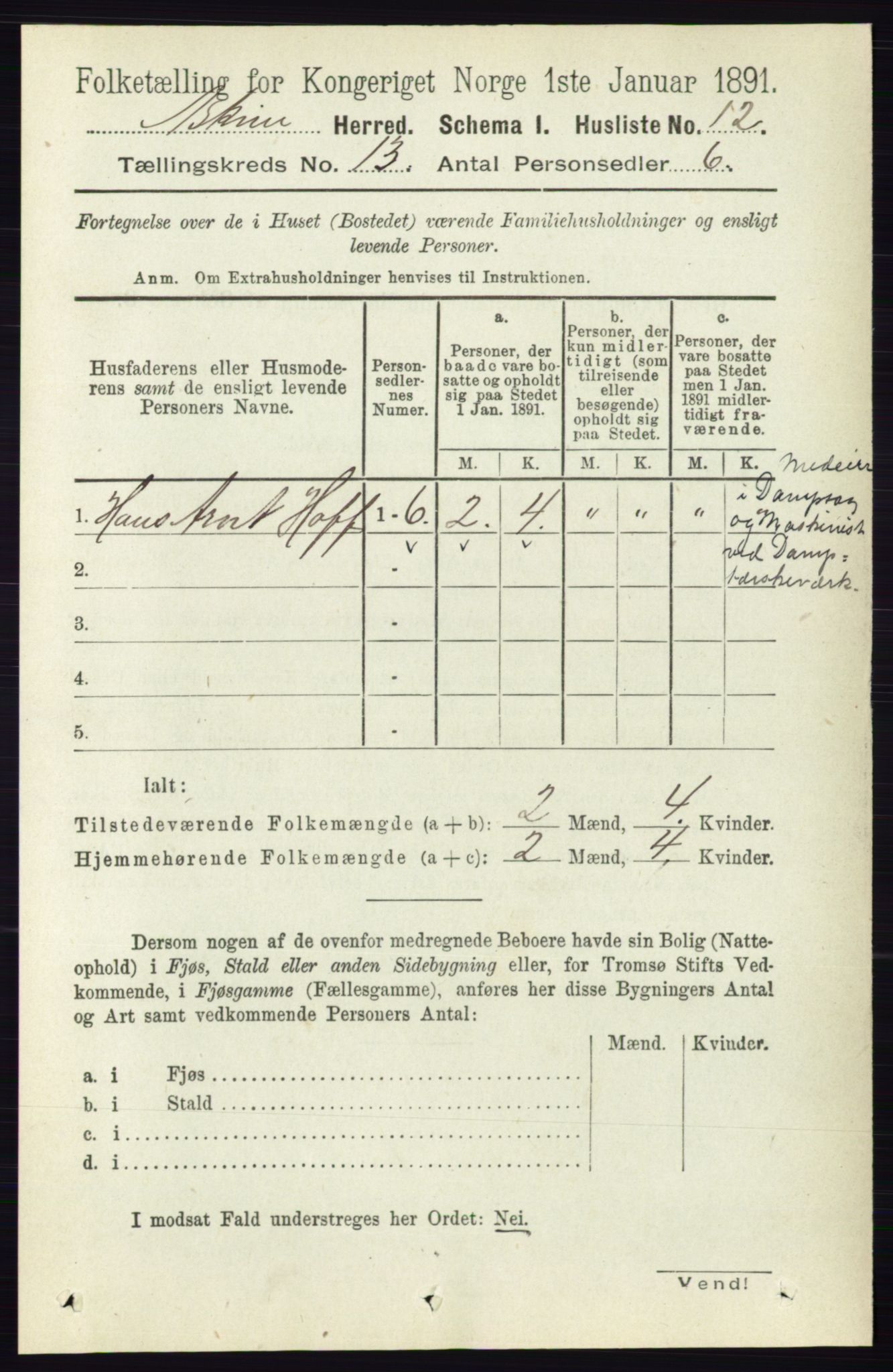 RA, 1891 census for 0124 Askim, 1891, p. 2022