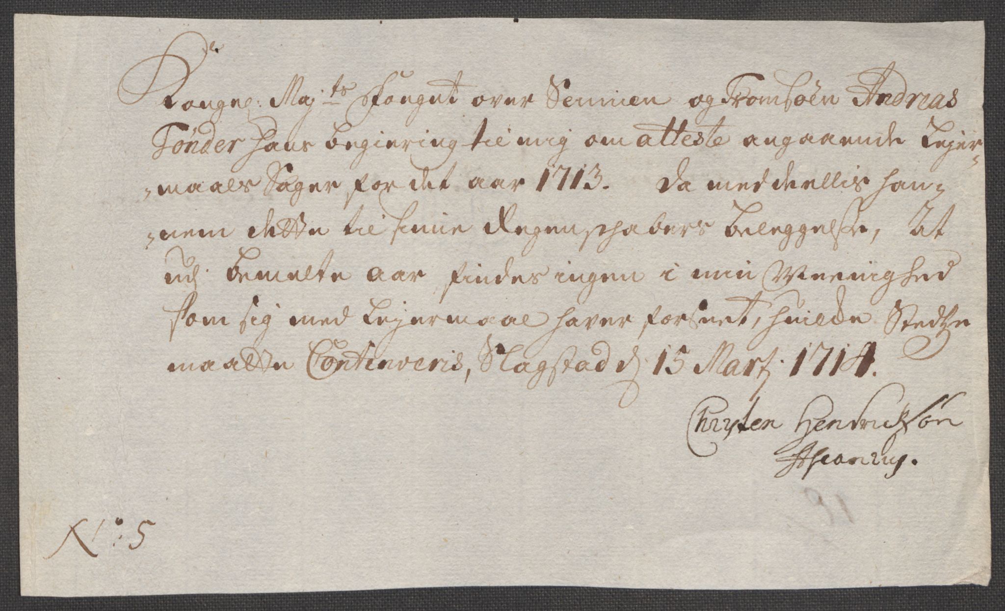Rentekammeret inntil 1814, Reviderte regnskaper, Fogderegnskap, RA/EA-4092/R68/L4759: Fogderegnskap Senja og Troms, 1713, p. 155
