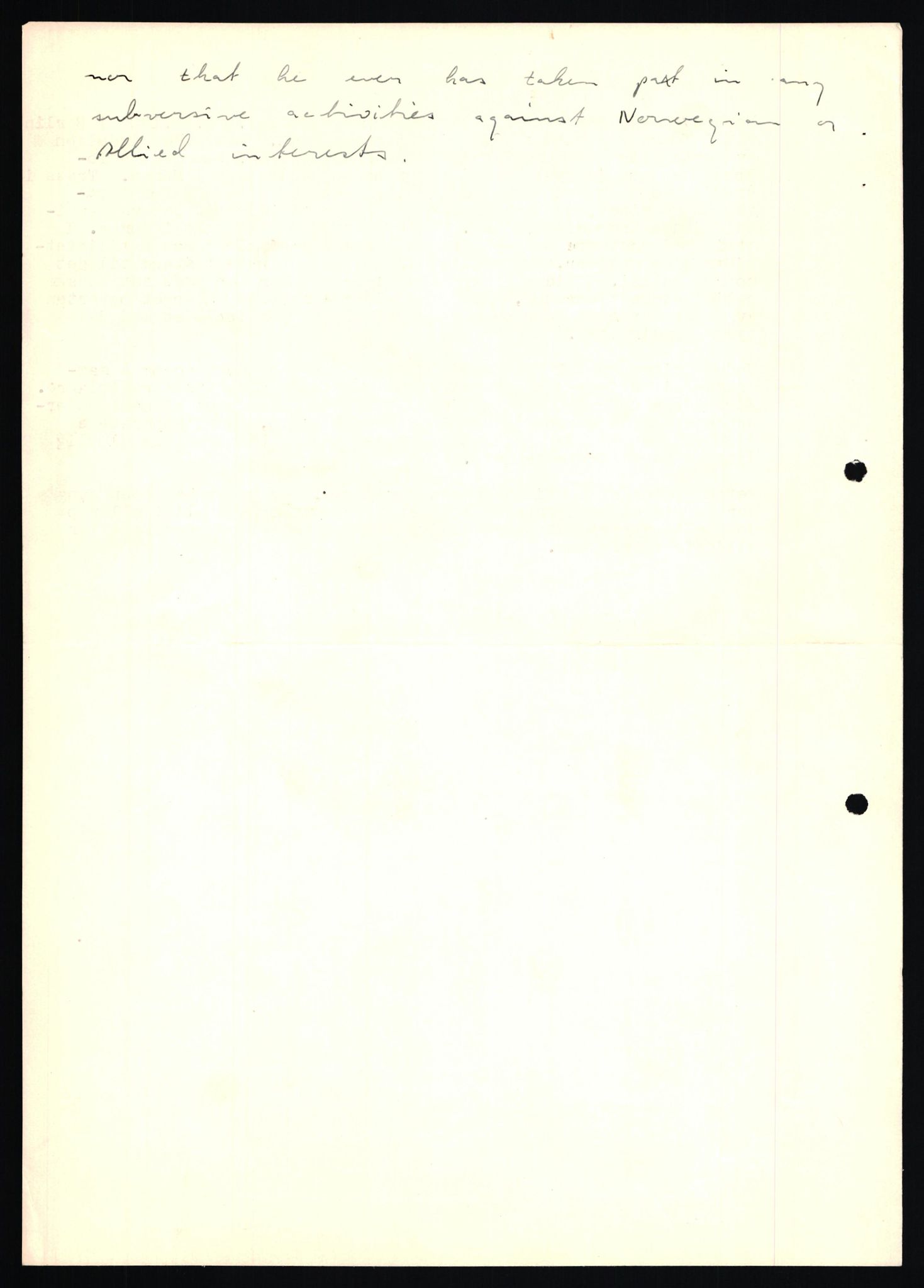 Forsvaret, Forsvarets overkommando II, AV/RA-RAFA-3915/D/Db/L0026: CI Questionaires. Tyske okkupasjonsstyrker i Norge. Tyskere., 1945-1946, p. 175