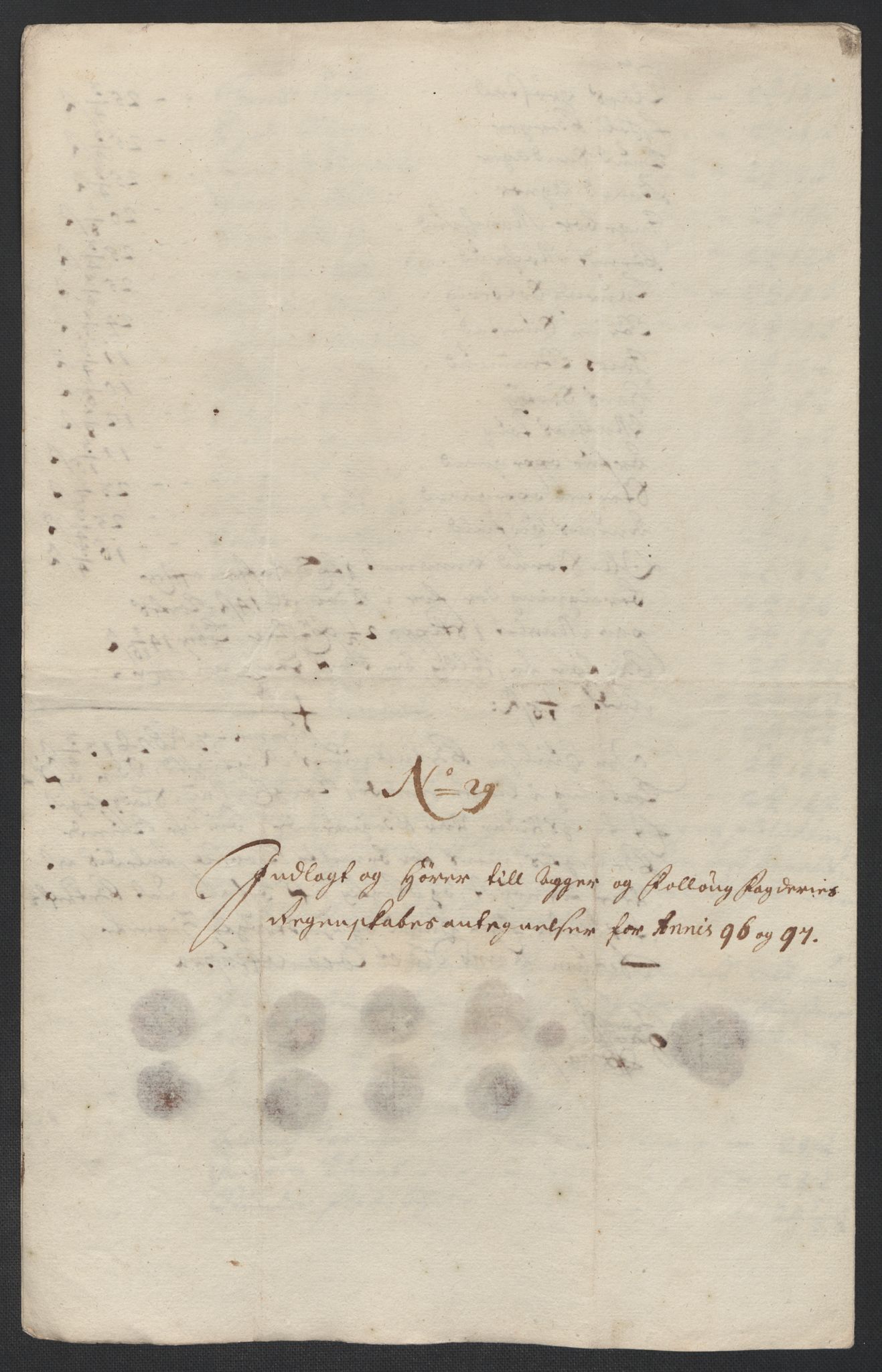 Rentekammeret inntil 1814, Reviderte regnskaper, Fogderegnskap, AV/RA-EA-4092/R10/L0440: Fogderegnskap Aker og Follo, 1696-1697, p. 560