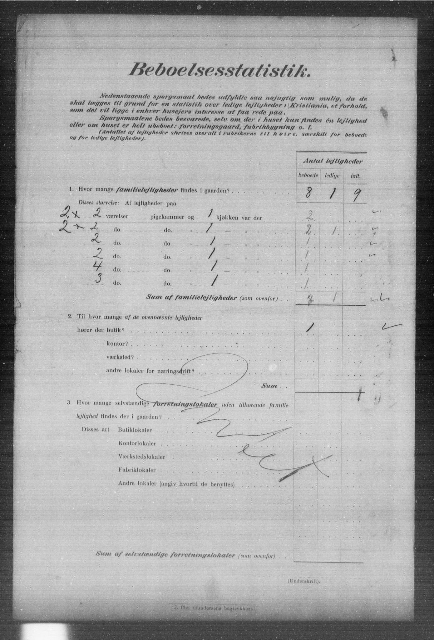 OBA, Municipal Census 1903 for Kristiania, 1903, p. 11395