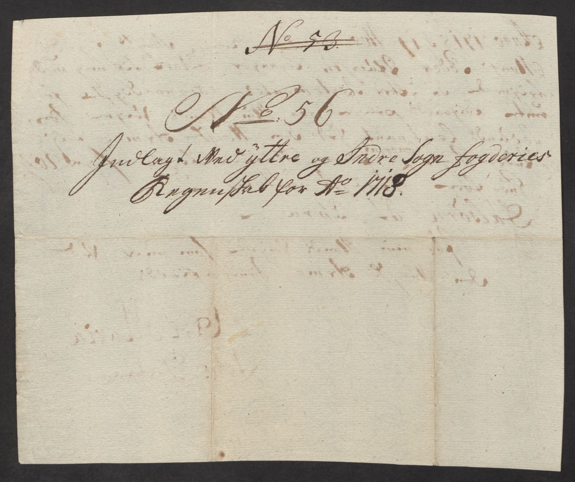 Rentekammeret inntil 1814, Reviderte regnskaper, Fogderegnskap, AV/RA-EA-4092/R52/L3321: Fogderegnskap Sogn, 1717-1718, p. 797