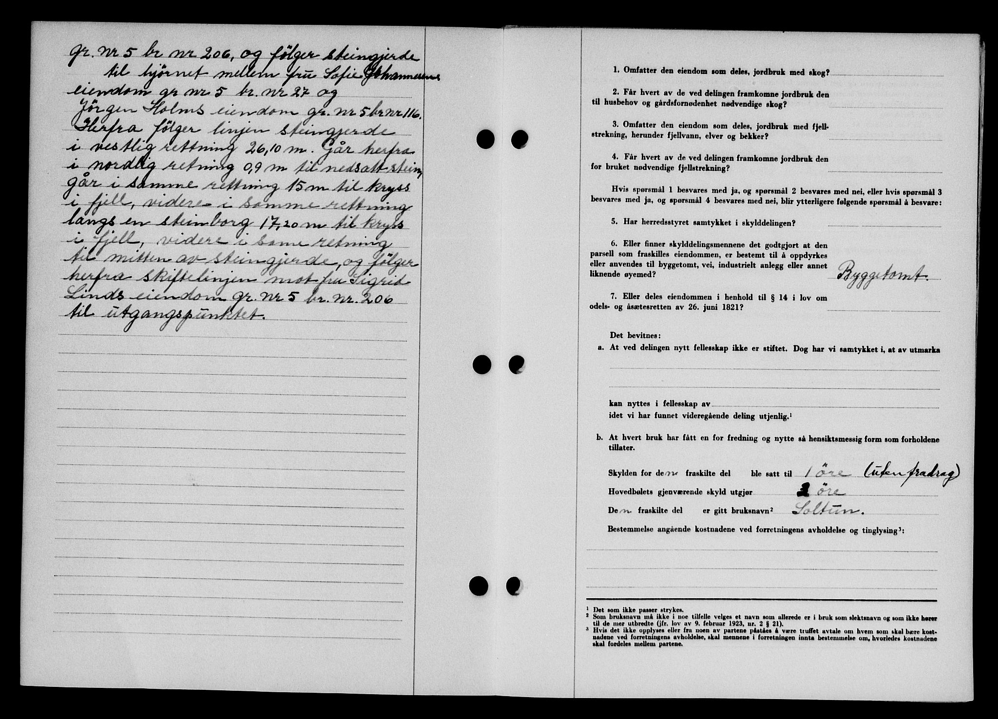 Karmsund sorenskriveri, AV/SAST-A-100311/01/II/IIB/L0085: Mortgage book no. 66A, 1946-1946, Diary no: : 740/1946