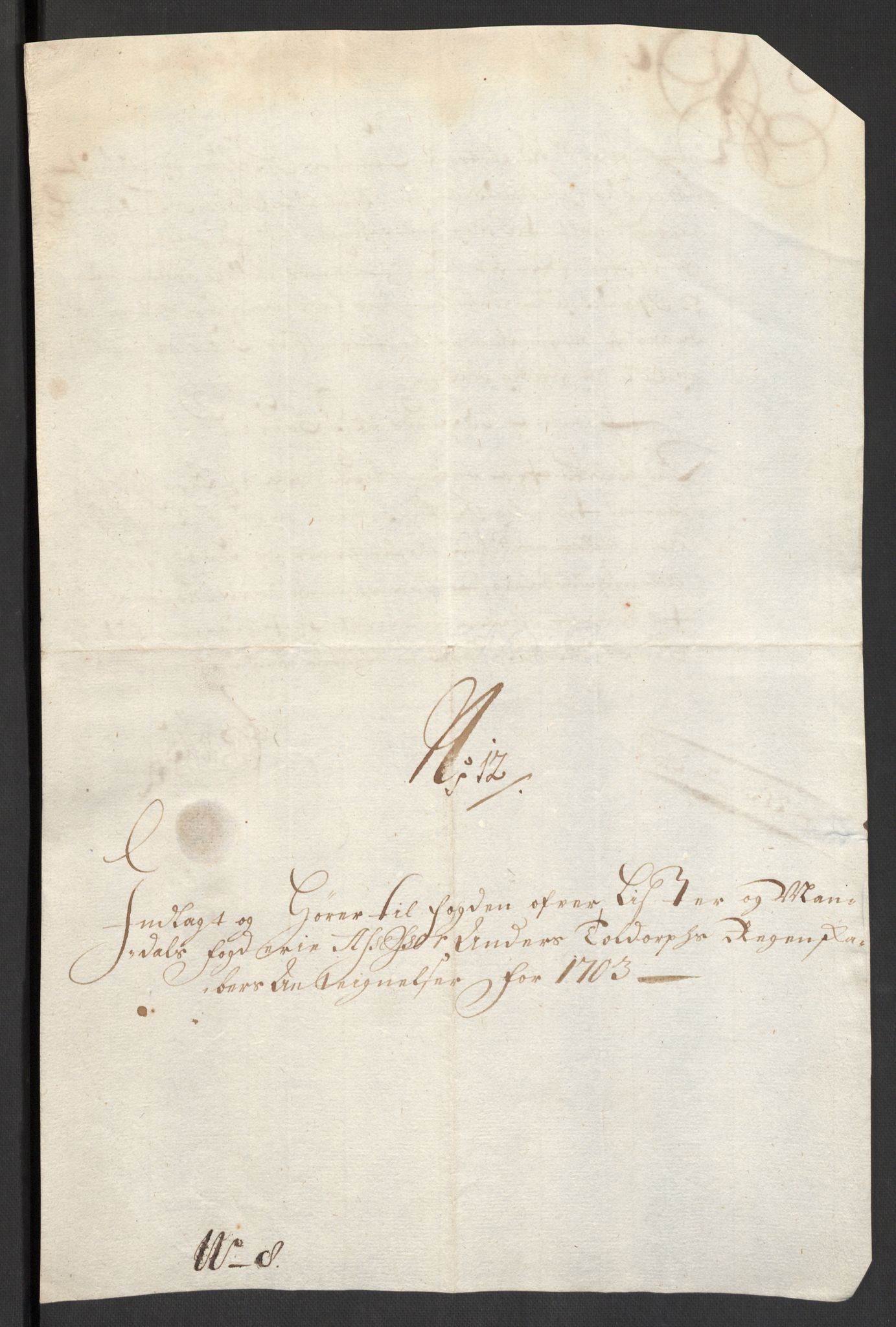 Rentekammeret inntil 1814, Reviderte regnskaper, Fogderegnskap, AV/RA-EA-4092/R43/L2550: Fogderegnskap Lista og Mandal, 1703-1704, p. 216