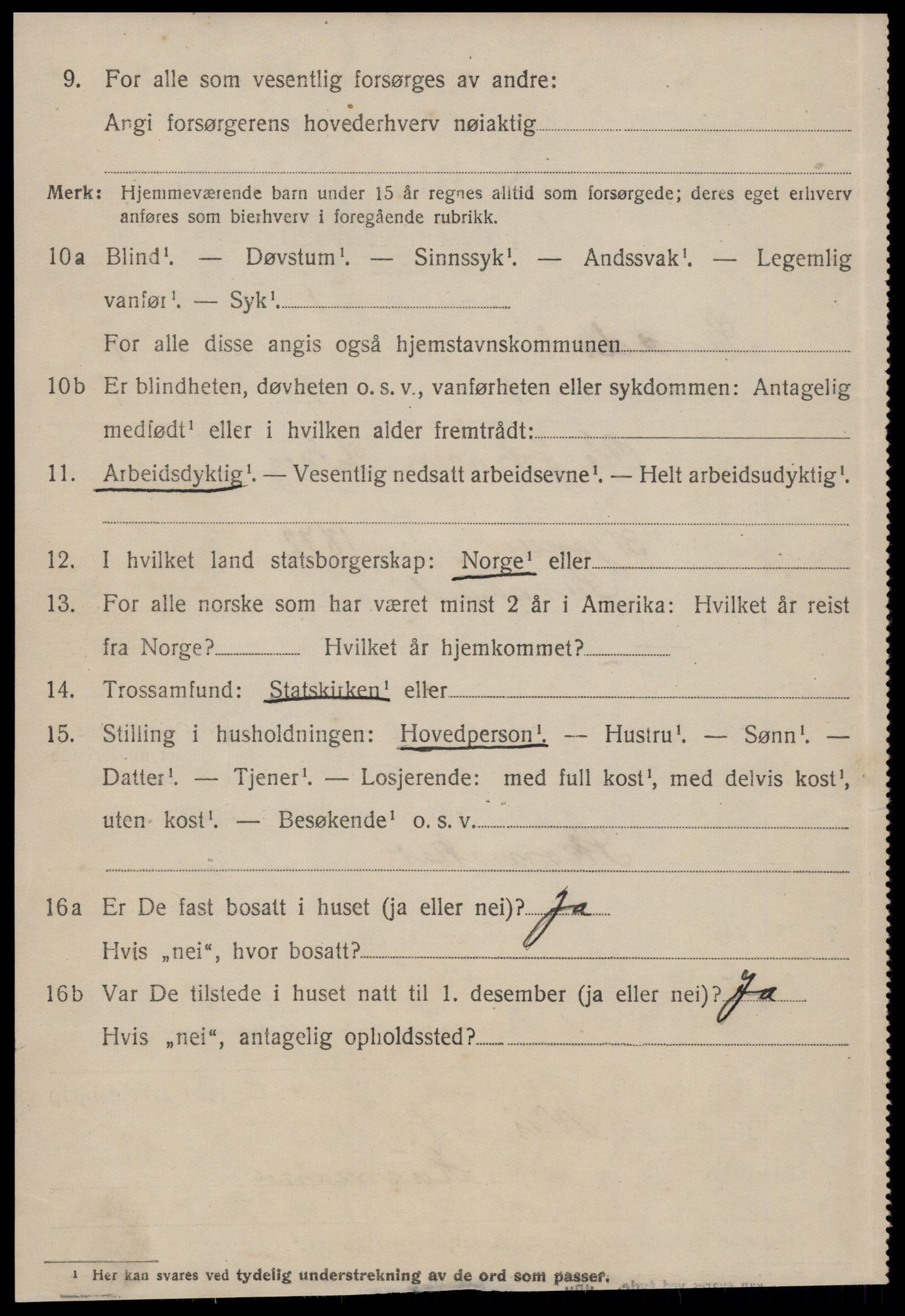 SAT, 1920 census for Surnadal, 1920, p. 1080