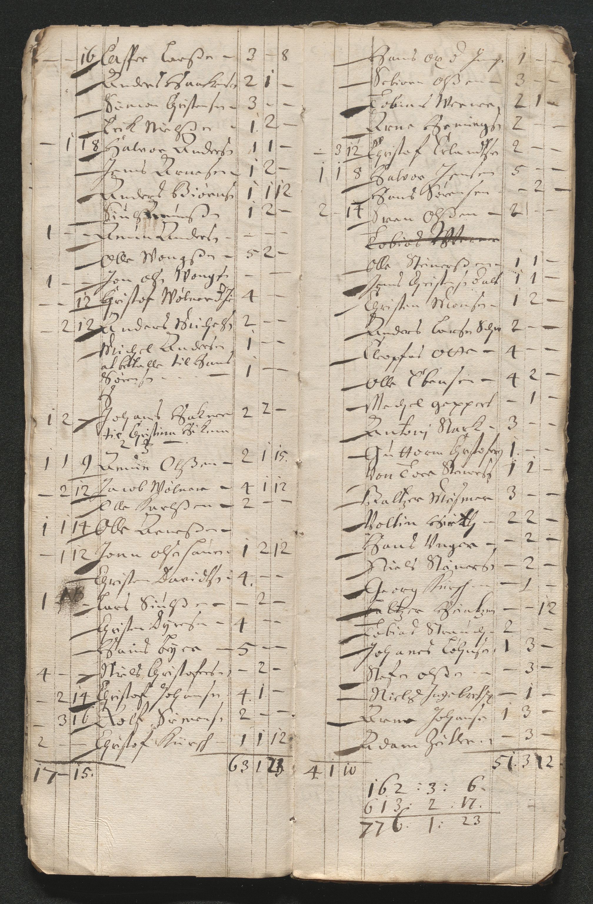 Kongsberg Sølvverk 1623-1816, SAKO/EA-3135/001/D/Dc/Dcd/L0046: Utgiftsregnskap for gruver m.m., 1679, p. 286