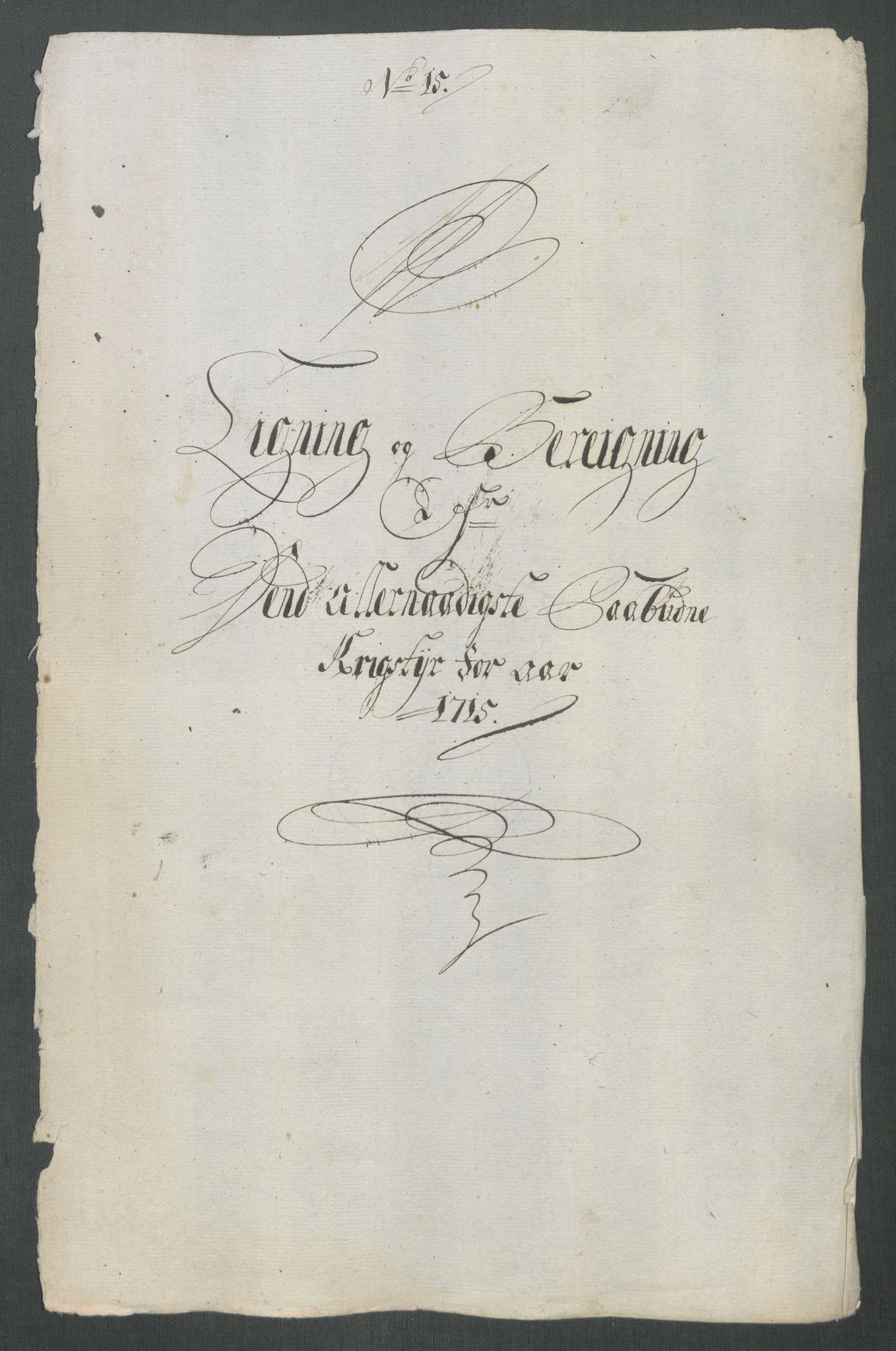 Rentekammeret inntil 1814, Reviderte regnskaper, Fogderegnskap, AV/RA-EA-4092/R61/L4115: Fogderegnskap Strinda og Selbu, 1715-1716, p. 125