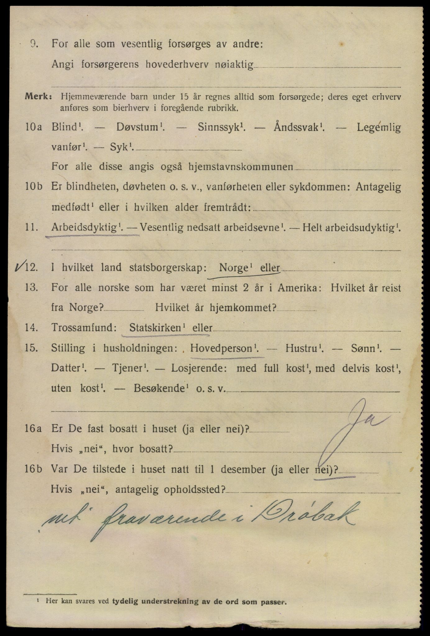 SAO, 1920 census for Kristiania, 1920, p. 340338