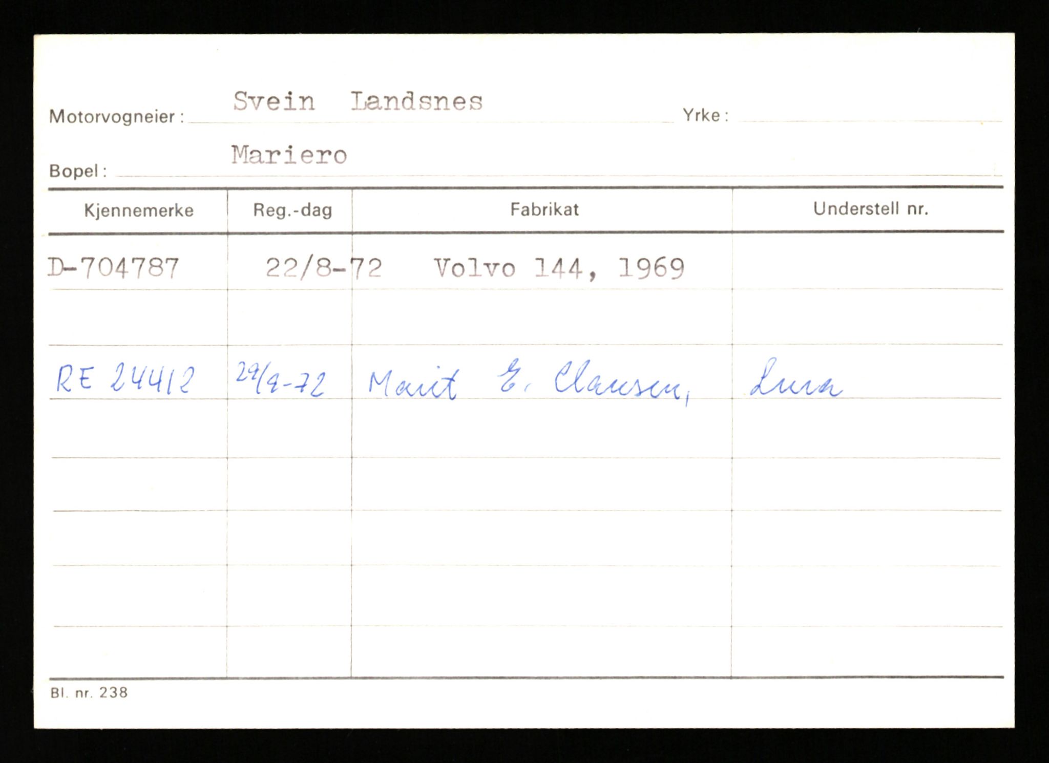 Stavanger trafikkstasjon, AV/SAST-A-101942/0/G/L0012: Registreringsnummer: 363571 - 800000, 1930-1971, p. 2384