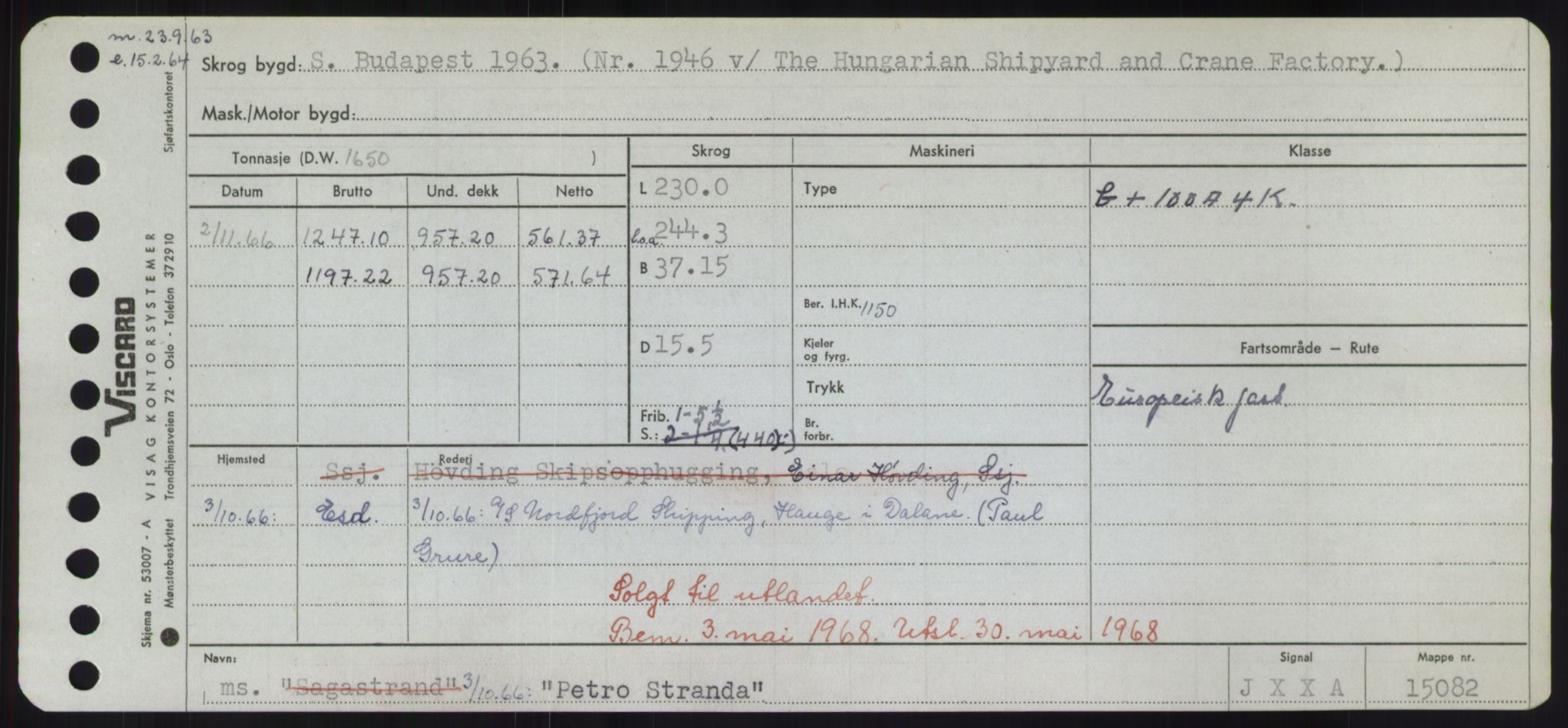 Sjøfartsdirektoratet med forløpere, Skipsmålingen, AV/RA-S-1627/H/Hd/L0029: Fartøy, P, p. 221