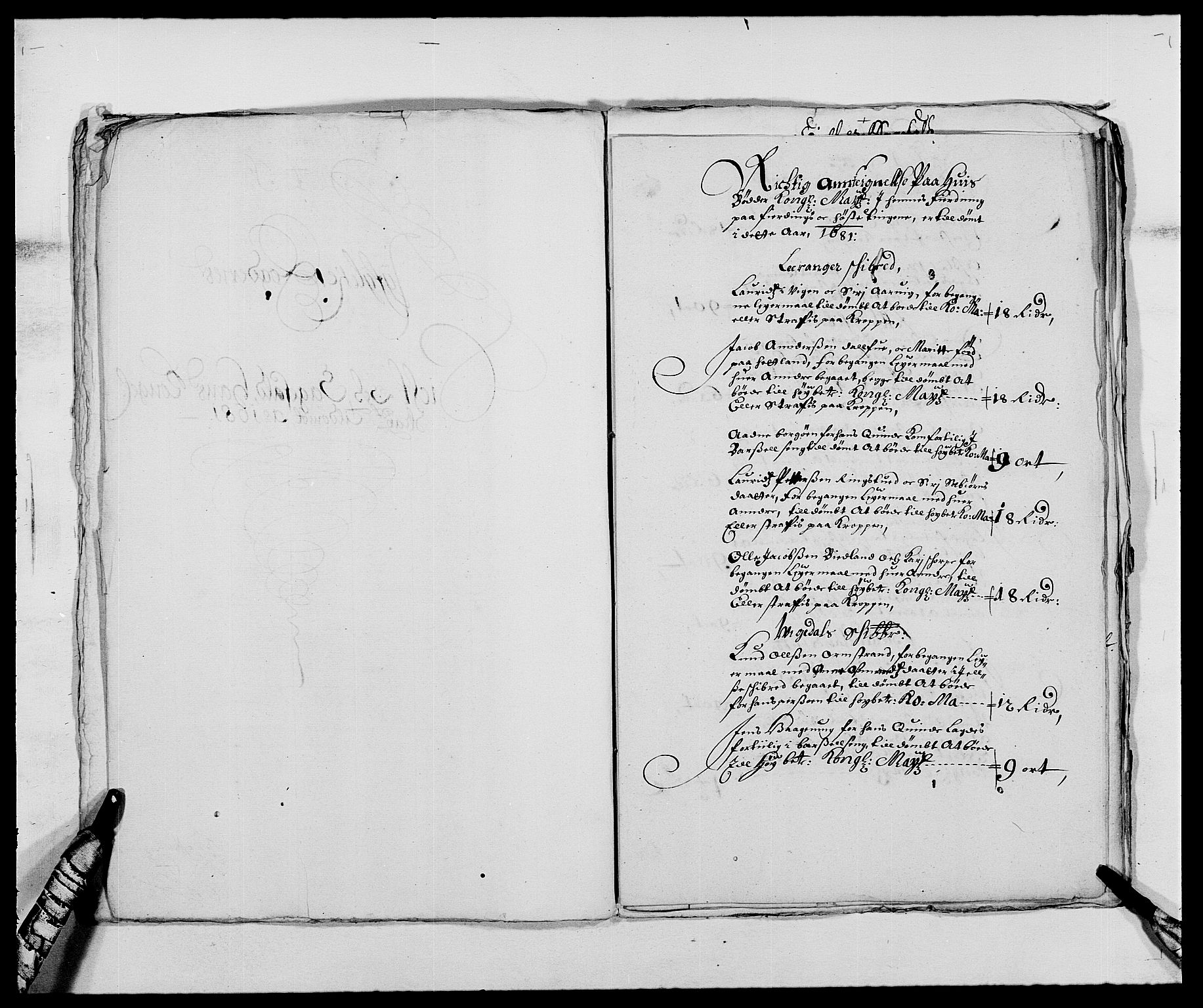 Rentekammeret inntil 1814, Reviderte regnskaper, Fogderegnskap, RA/EA-4092/R47/L2852: Fogderegnskap Ryfylke, 1681, p. 120