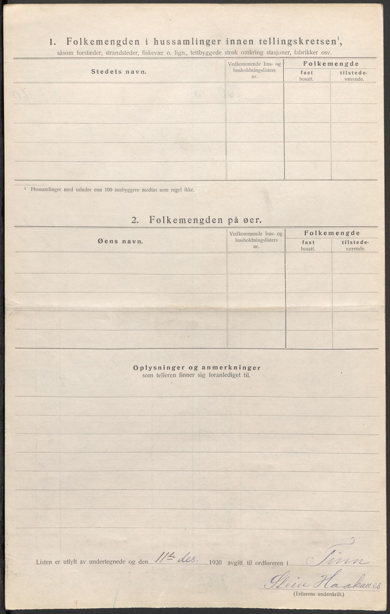 SAKO, 1920 census for Tinn, 1920, p. 28