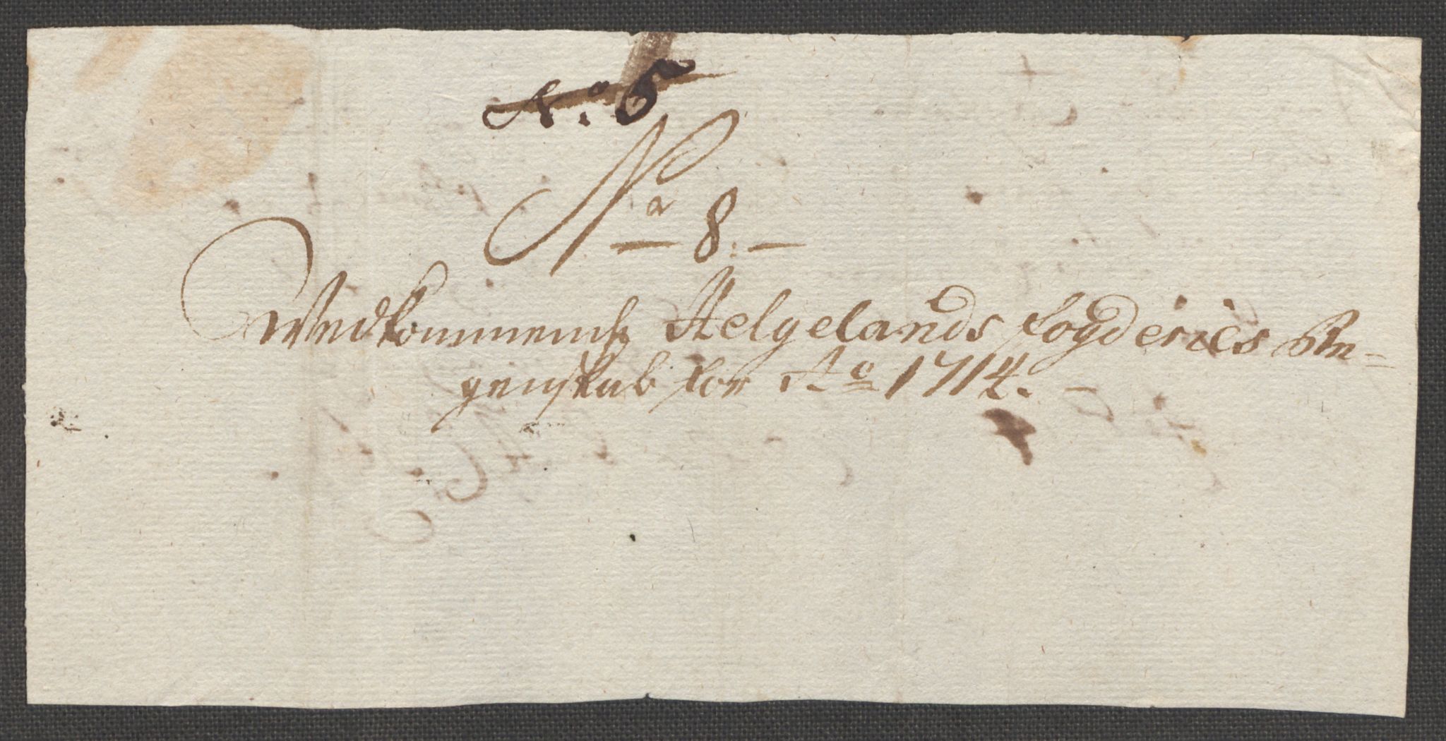 Rentekammeret inntil 1814, Reviderte regnskaper, Fogderegnskap, AV/RA-EA-4092/R65/L4513: Fogderegnskap Helgeland, 1714-1715, p. 121