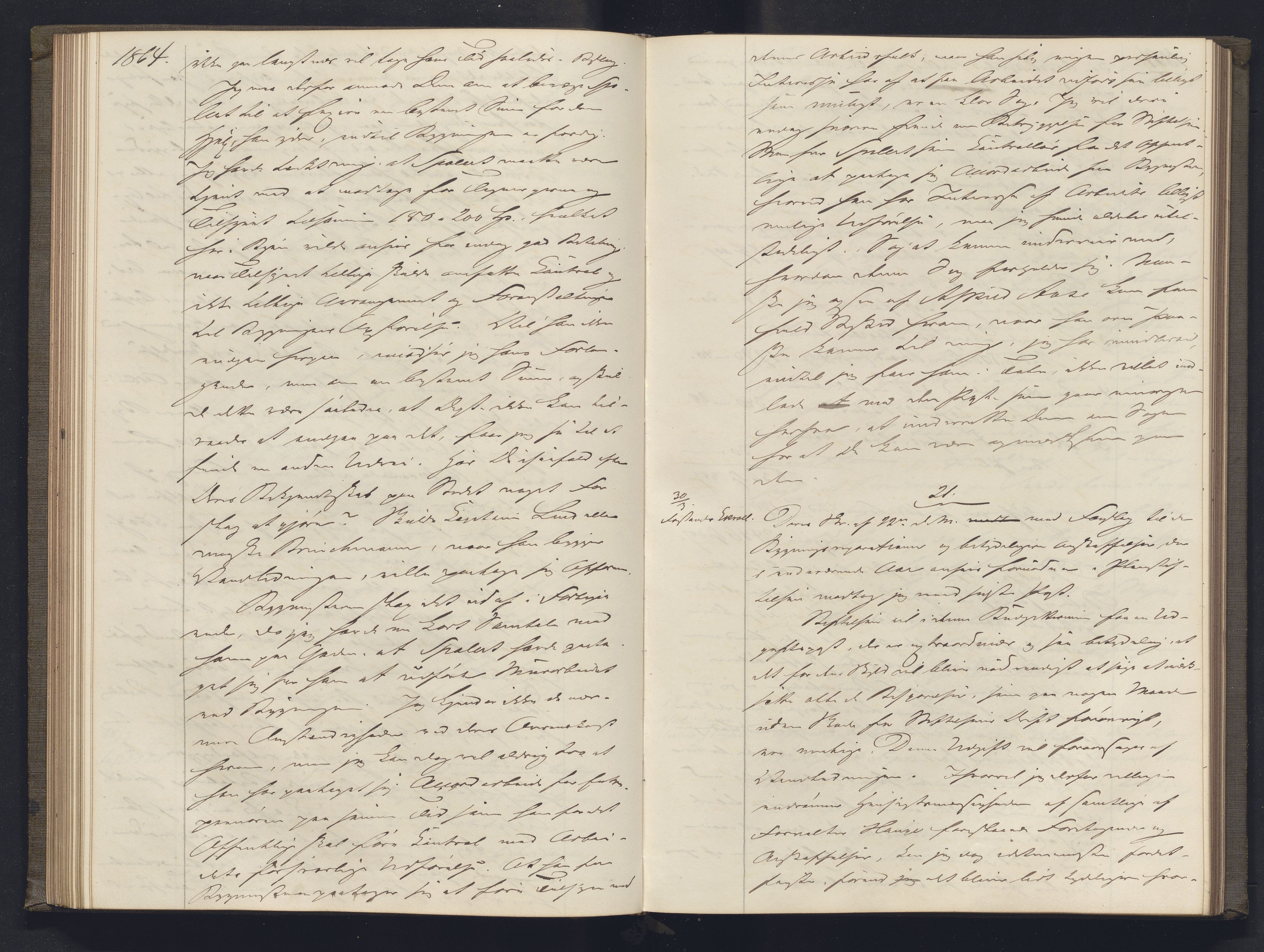 Lepraarkiver - Overlegen for den spedalske sykdom, AV/SAB-A-61001/B.b/L0003: Kopibok, 1862-1865