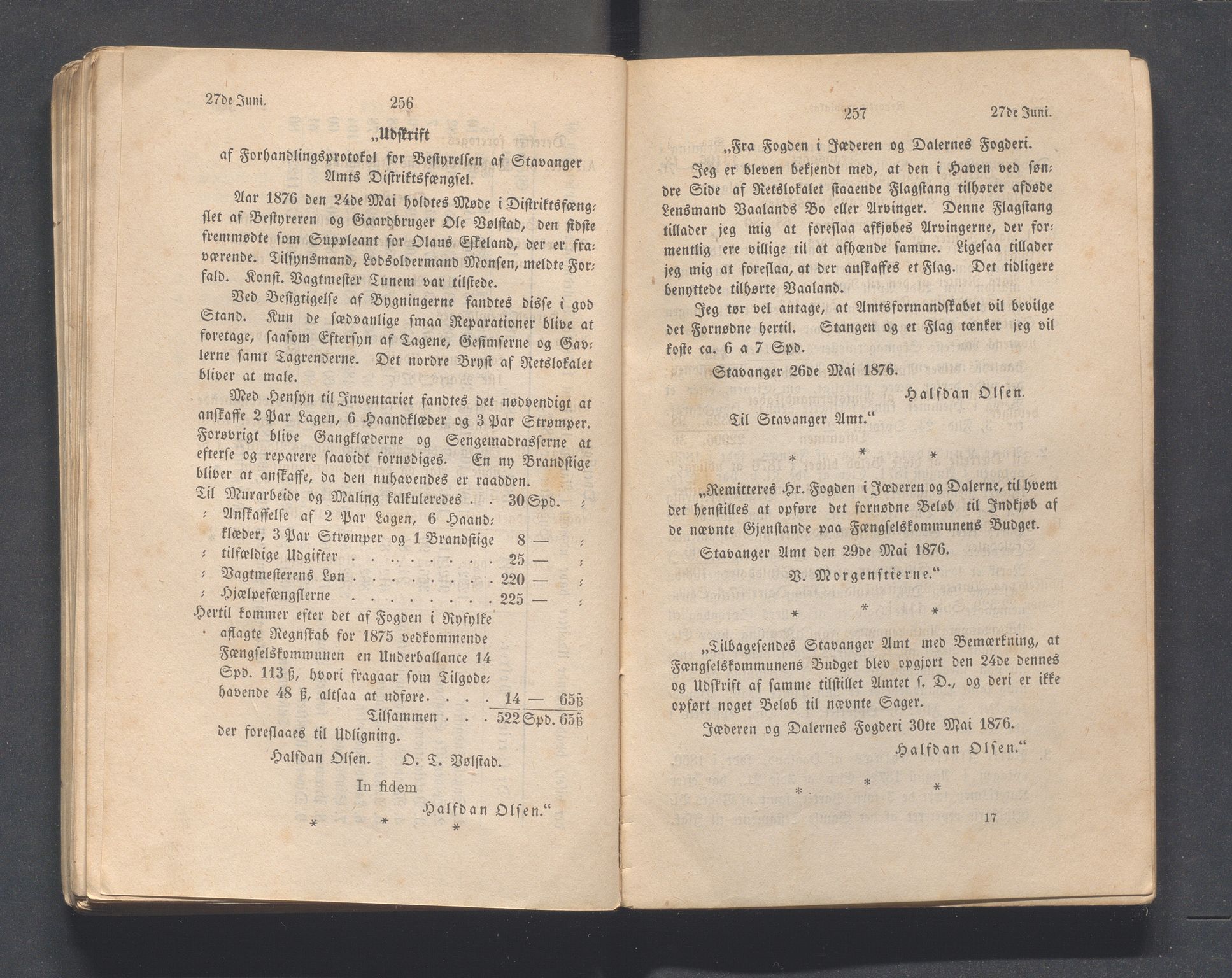 Rogaland fylkeskommune - Fylkesrådmannen , IKAR/A-900/A, 1876-1877, p. 135