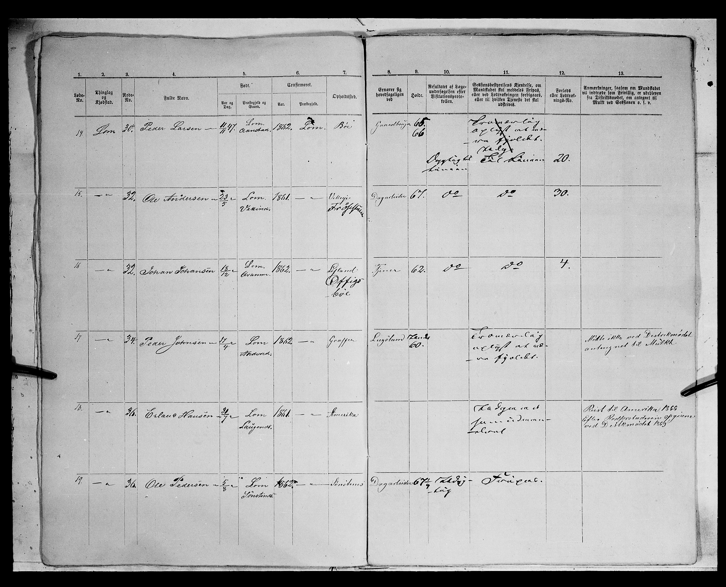 Fylkesmannen i Oppland, SAH/FYO-002/1/K/Kg/L1175: Heidal, Sel, Vågå, Lom og Skjåk, 1860-1879, p. 276