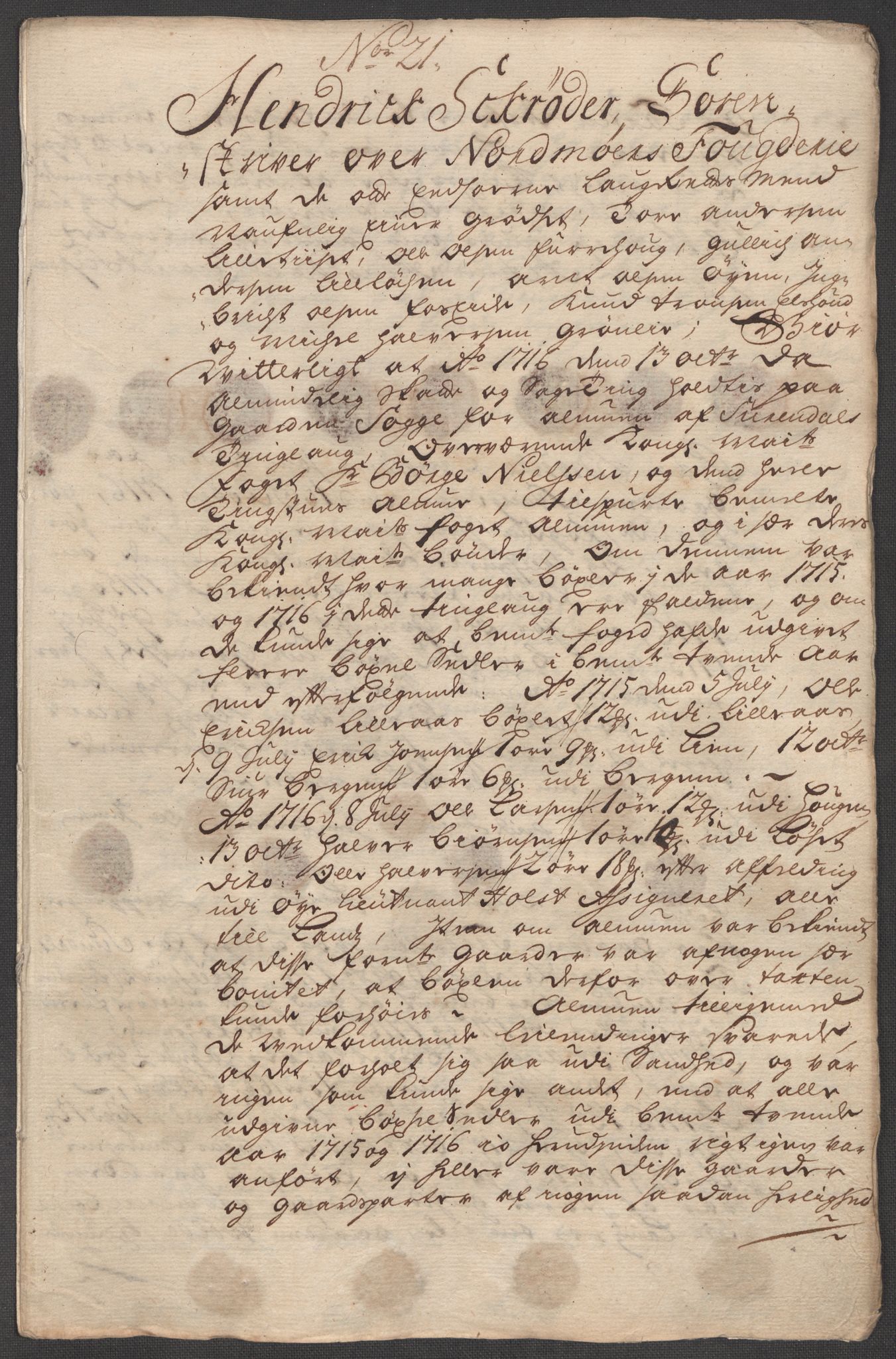 Rentekammeret inntil 1814, Reviderte regnskaper, Fogderegnskap, AV/RA-EA-4092/R56/L3749: Fogderegnskap Nordmøre, 1716, p. 140