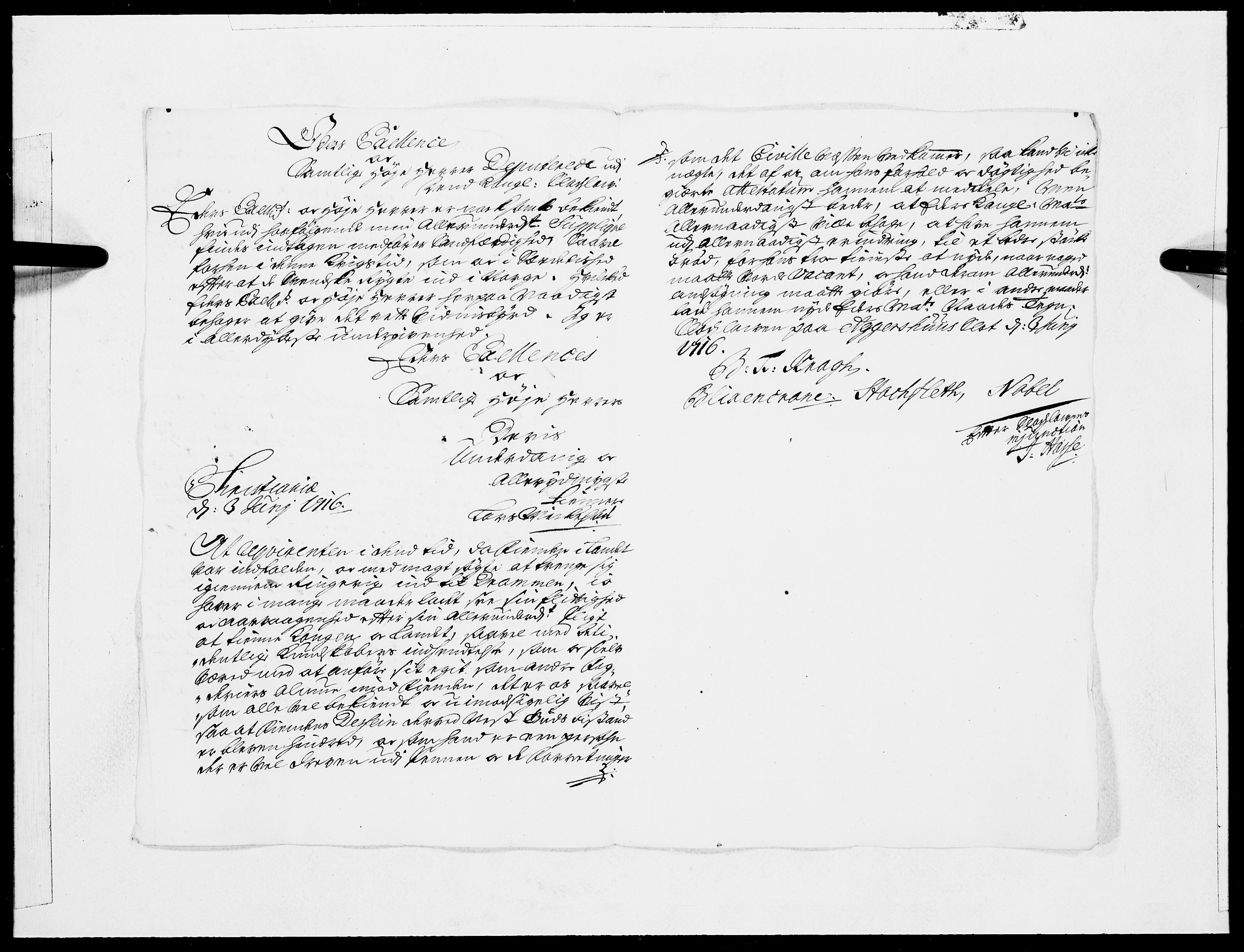 Danske Kanselli 1572-1799, RA/EA-3023/F/Fc/Fcc/Fcca/L0106: Norske innlegg 1572-1799, 1730, p. 377