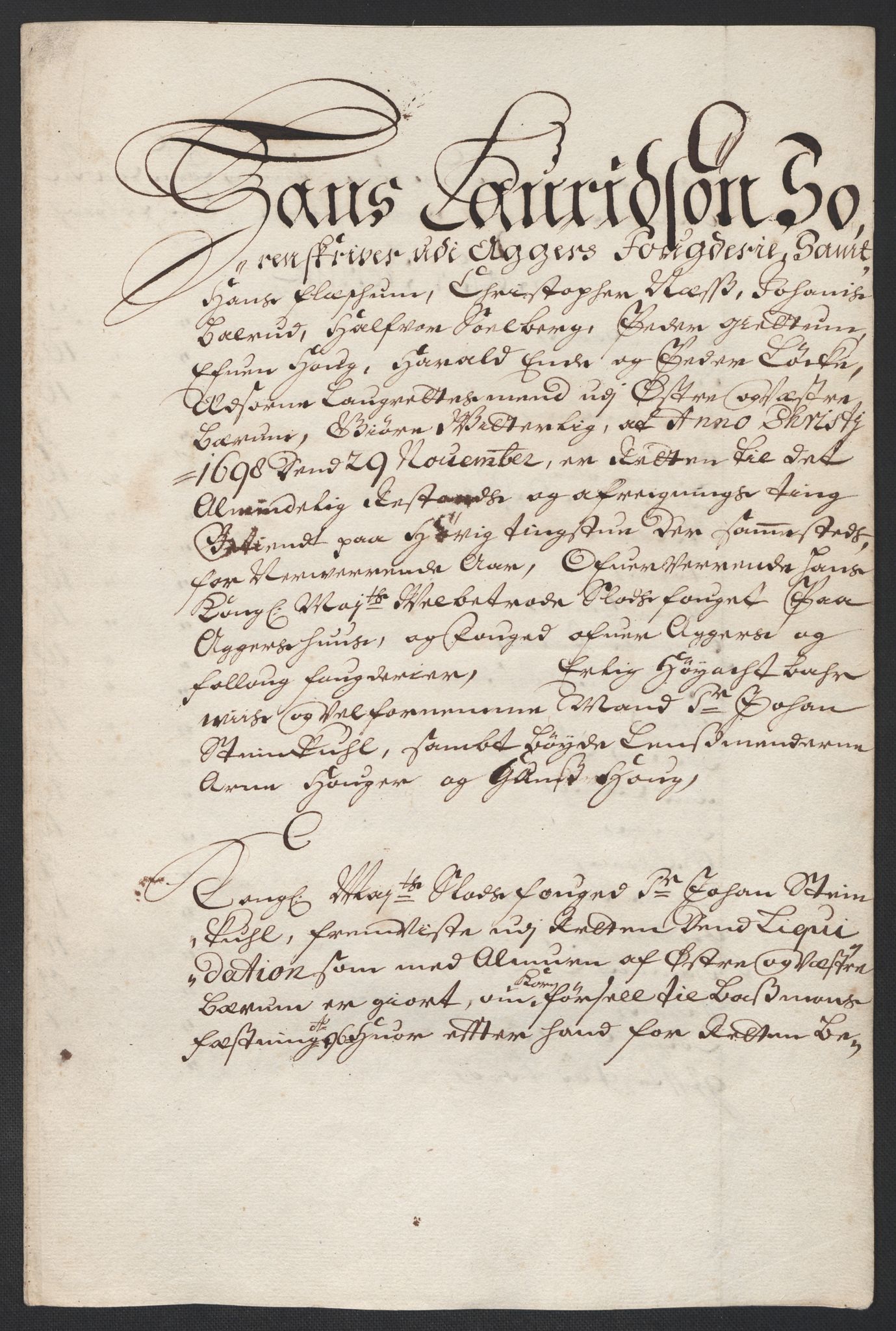 Rentekammeret inntil 1814, Reviderte regnskaper, Fogderegnskap, AV/RA-EA-4092/R10/L0440: Fogderegnskap Aker og Follo, 1696-1697, p. 548