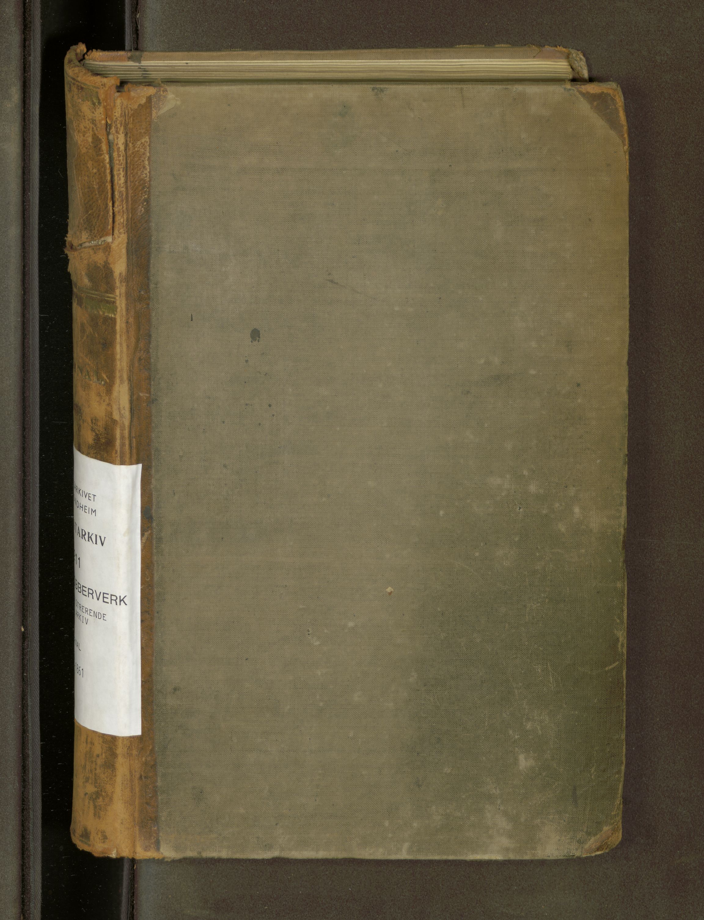Røros kobberverk, SAT/PA-0211/1/38/L0060: 2.8 Direktørens journal, 1855-1861