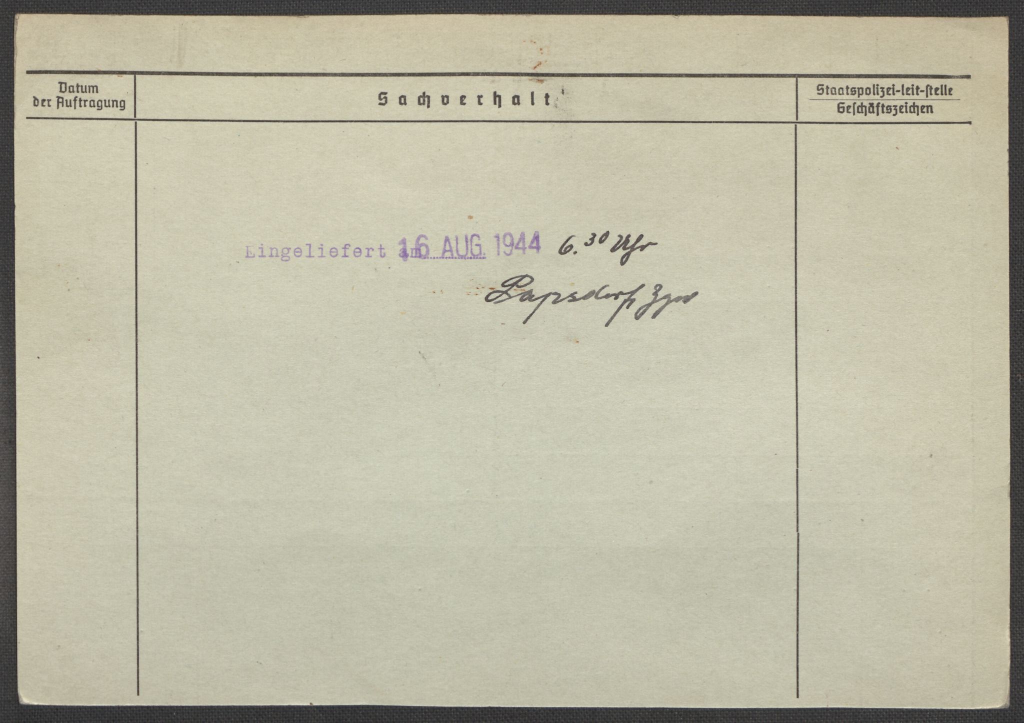 Befehlshaber der Sicherheitspolizei und des SD, AV/RA-RAFA-5969/E/Ea/Eaa/L0010: Register over norske fanger i Møllergata 19: Sø-Å, 1940-1945, p. 1331