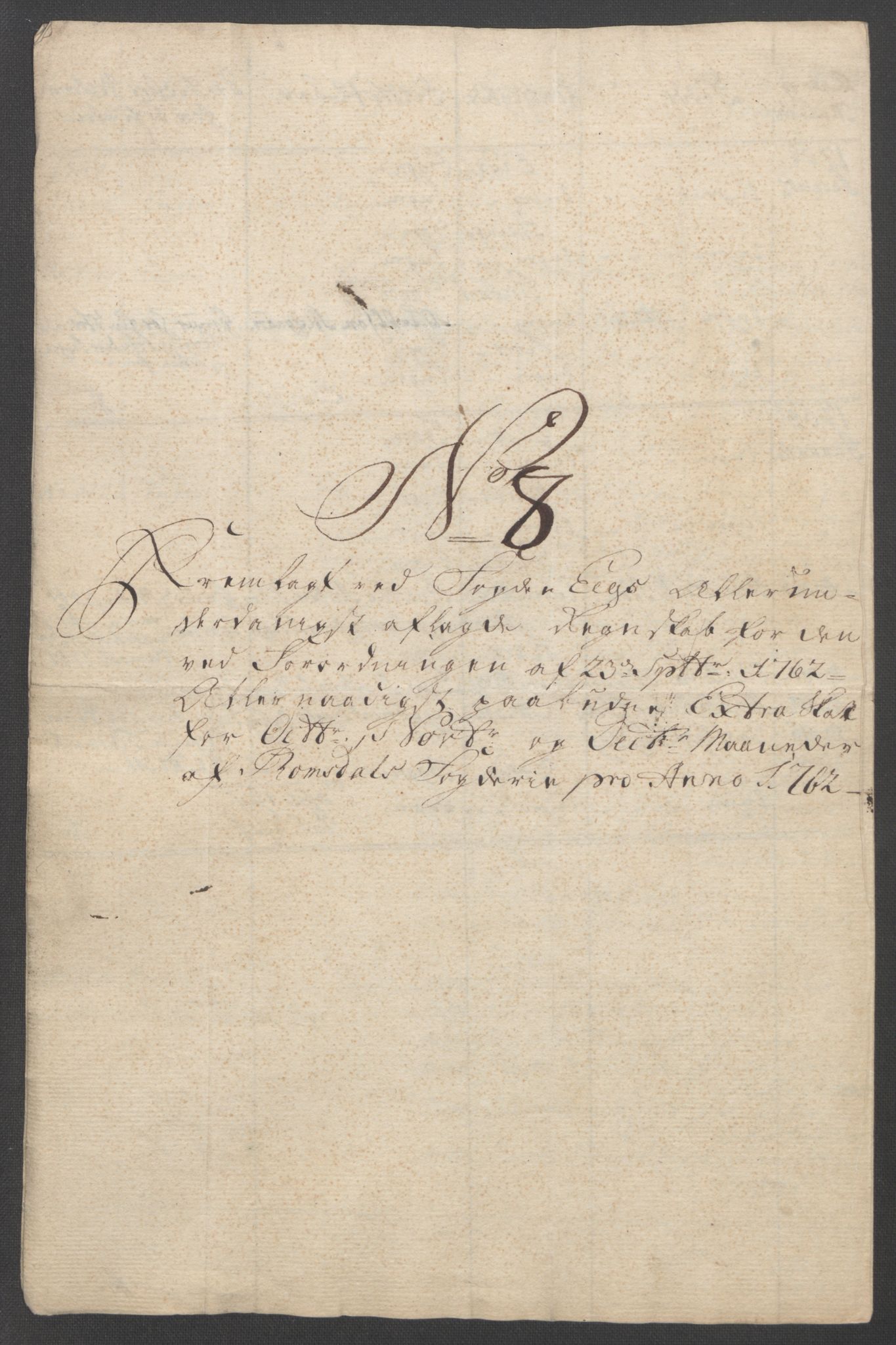 Rentekammeret inntil 1814, Reviderte regnskaper, Fogderegnskap, RA/EA-4092/R55/L3730: Ekstraskatten Romsdal, 1762-1763, p. 233