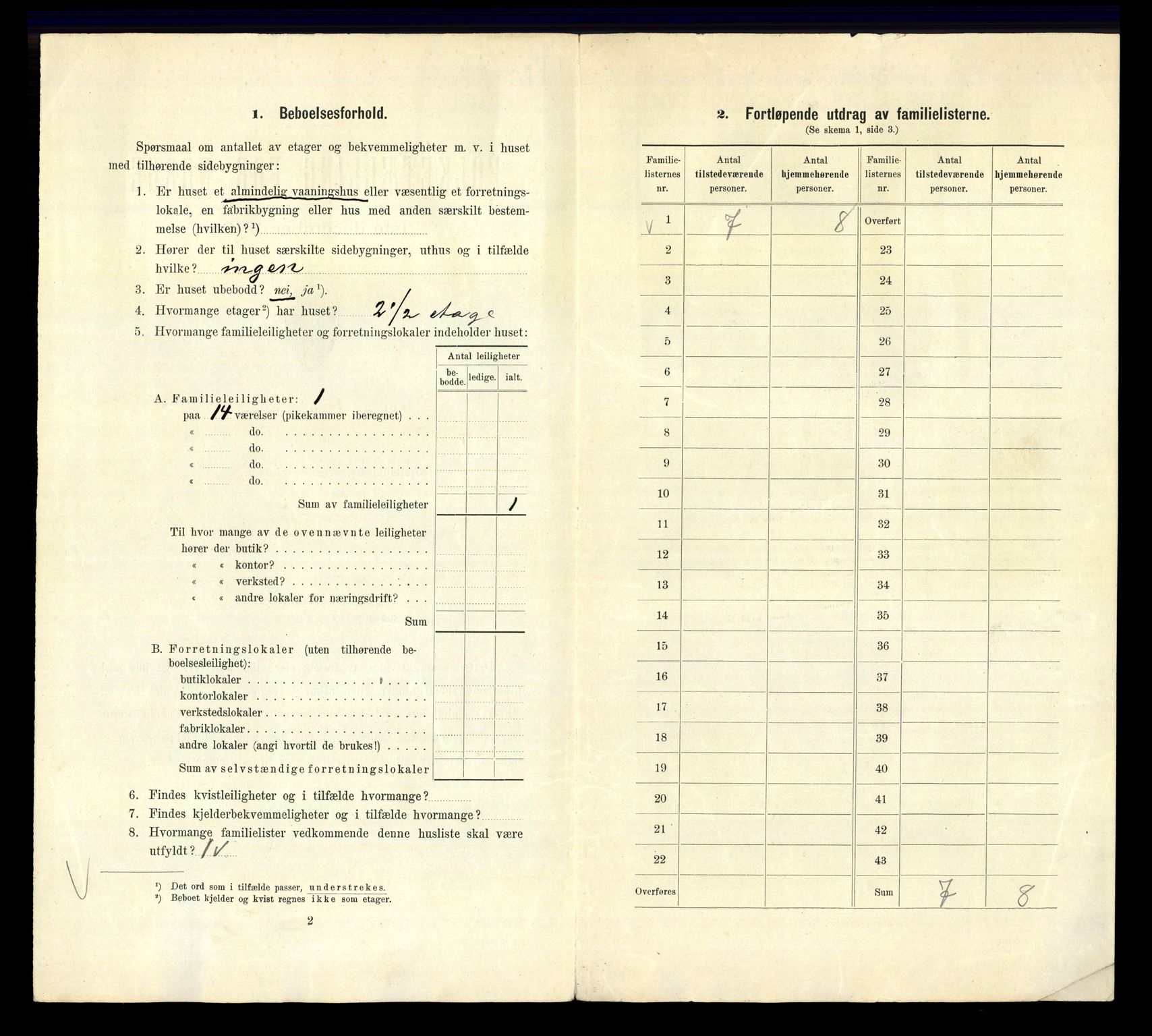 RA, 1910 census for Kristiania, 1910, p. 53642