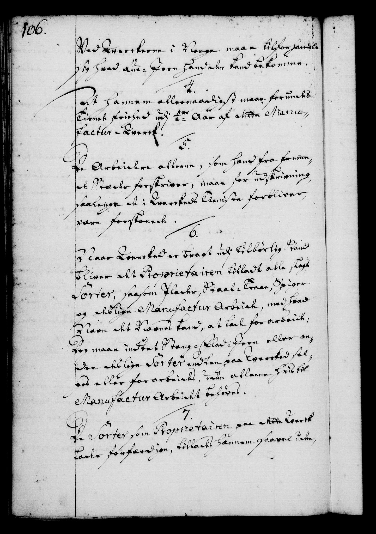 Rentekammeret, Kammerkanselliet, RA/EA-3111/G/Gg/Gga/L0001: Norsk ekspedisjonsprotokoll med register (merket RK 53.1), 1720-1723, p. 106