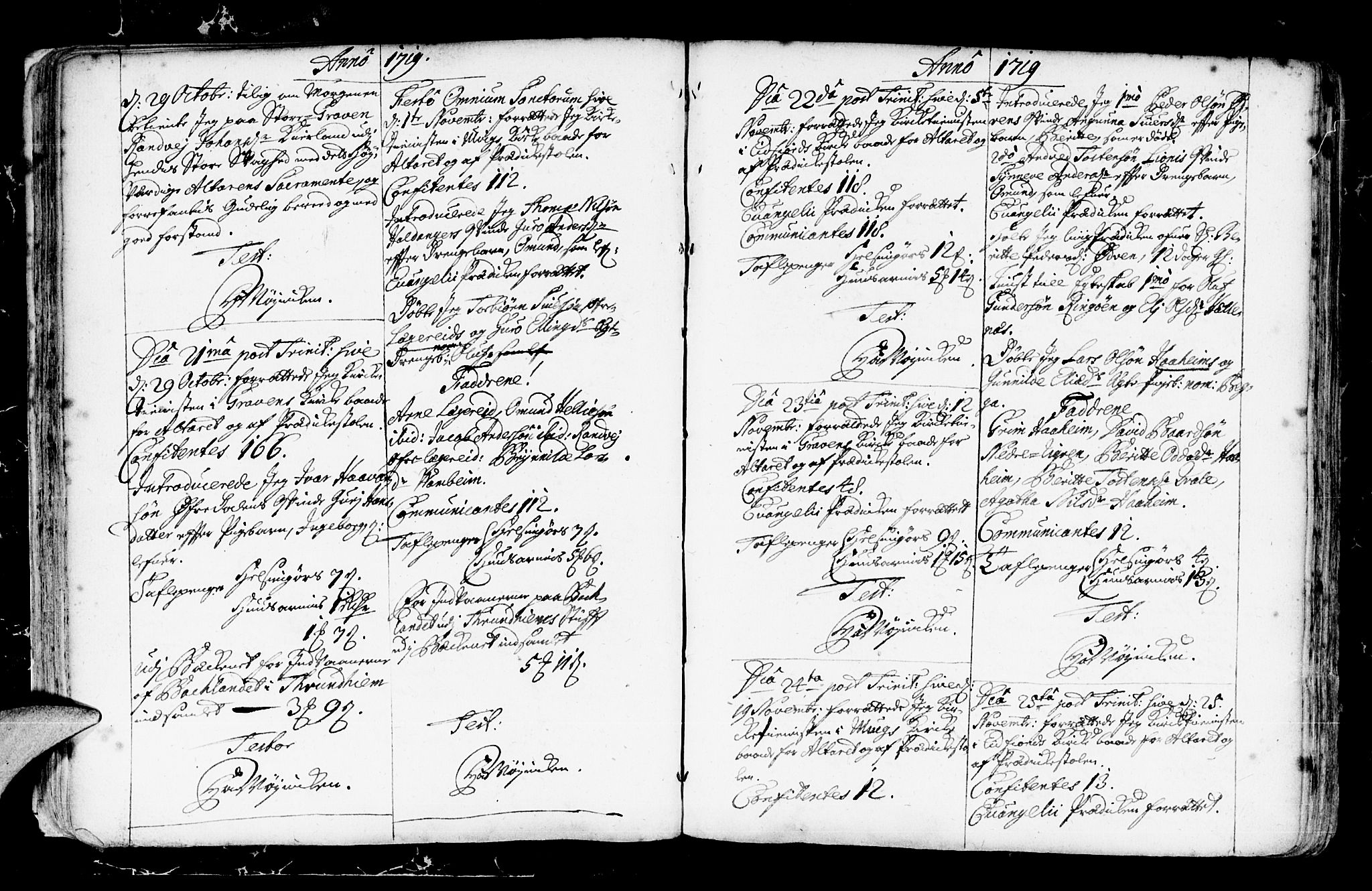 Ulvik sokneprestembete, AV/SAB-A-78801/H/Haa: Parish register (official) no. A 4, 1718-1725, p. 32
