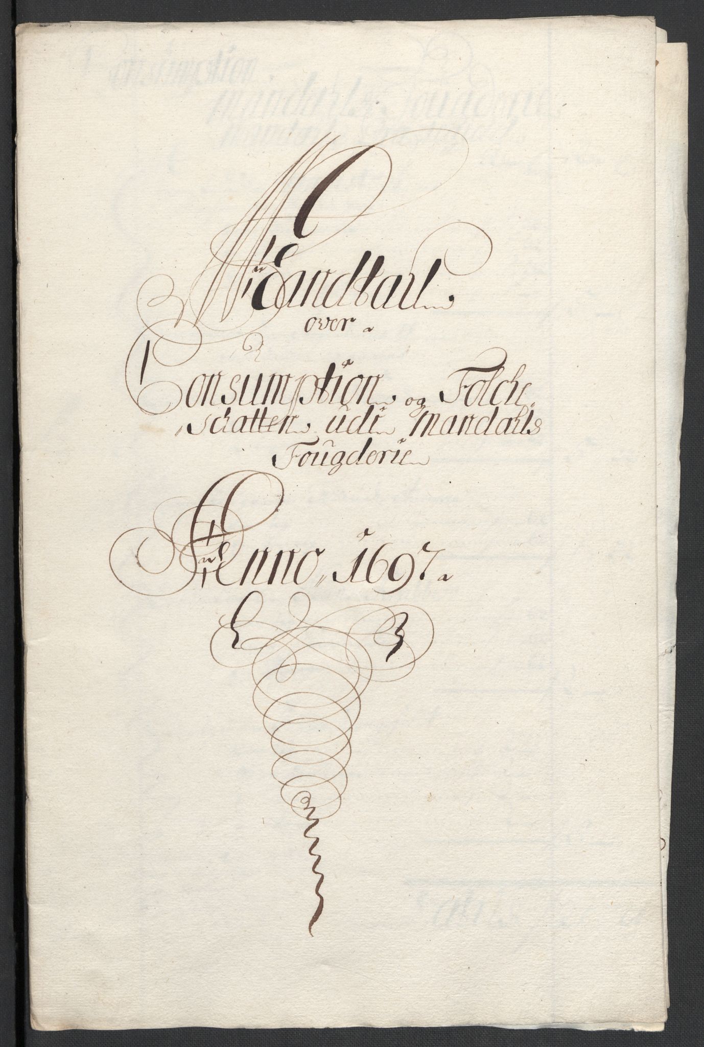 Rentekammeret inntil 1814, Reviderte regnskaper, Fogderegnskap, AV/RA-EA-4092/R43/L2546: Fogderegnskap Lista og Mandal, 1696-1697, p. 228